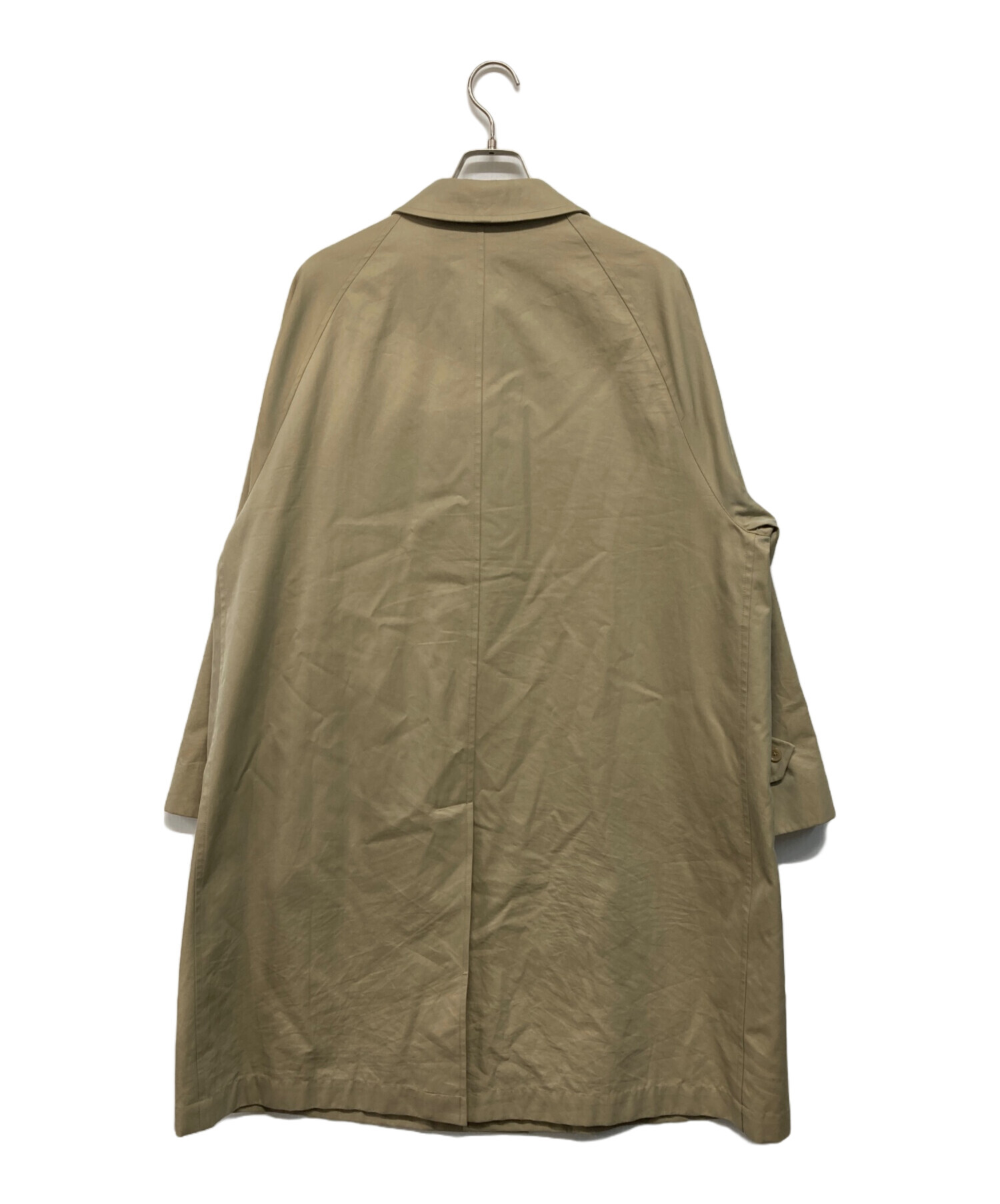 ANATOMICA アナトミカ シングルラグランコート 一枚袖 46 ベージュ 中古・古着通販】ANATOMICA (アナトミカ) シングルラグランコート