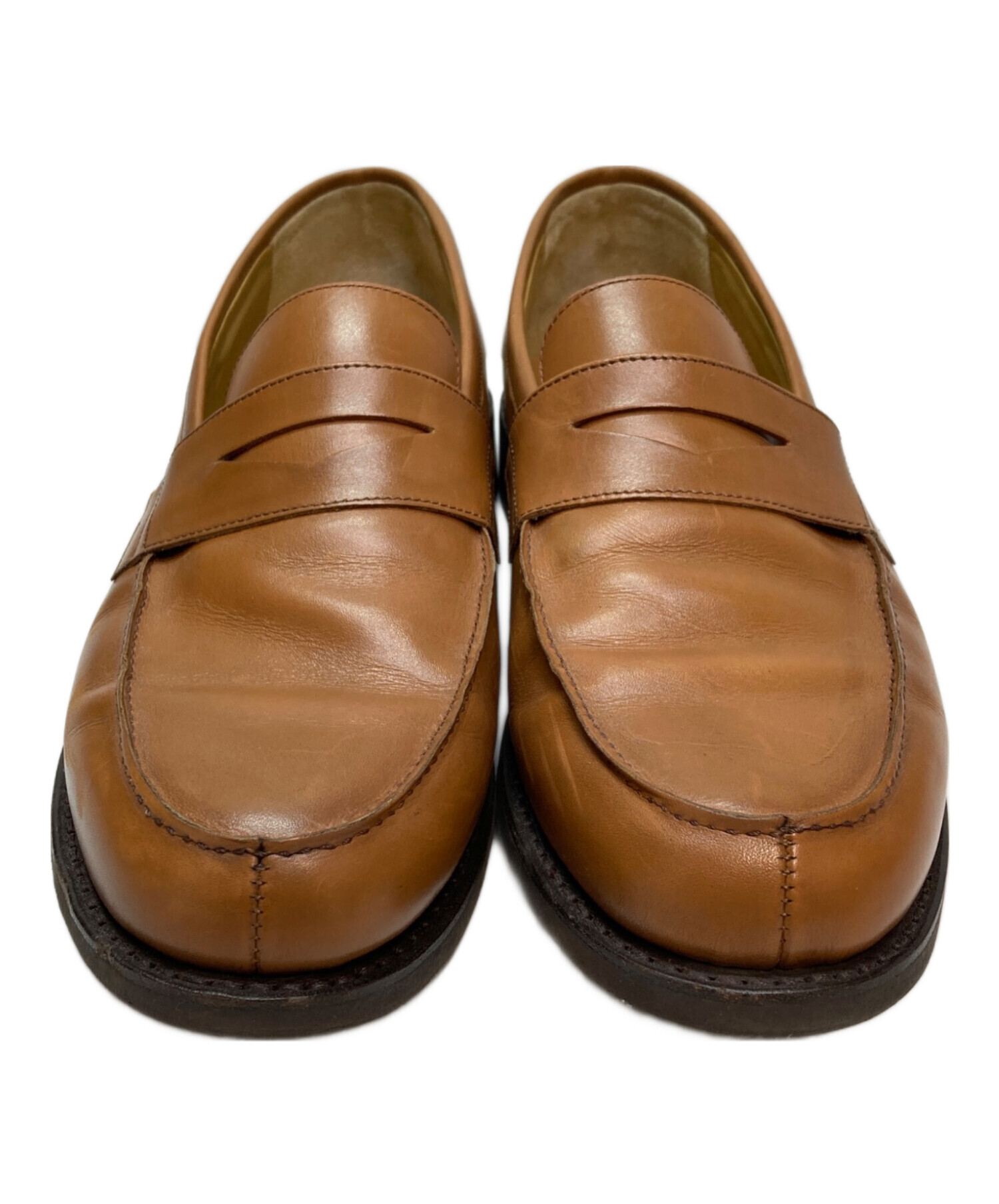 中古・古着通販】PARABOOT (パラブーツ) コインローファー ブラウン 