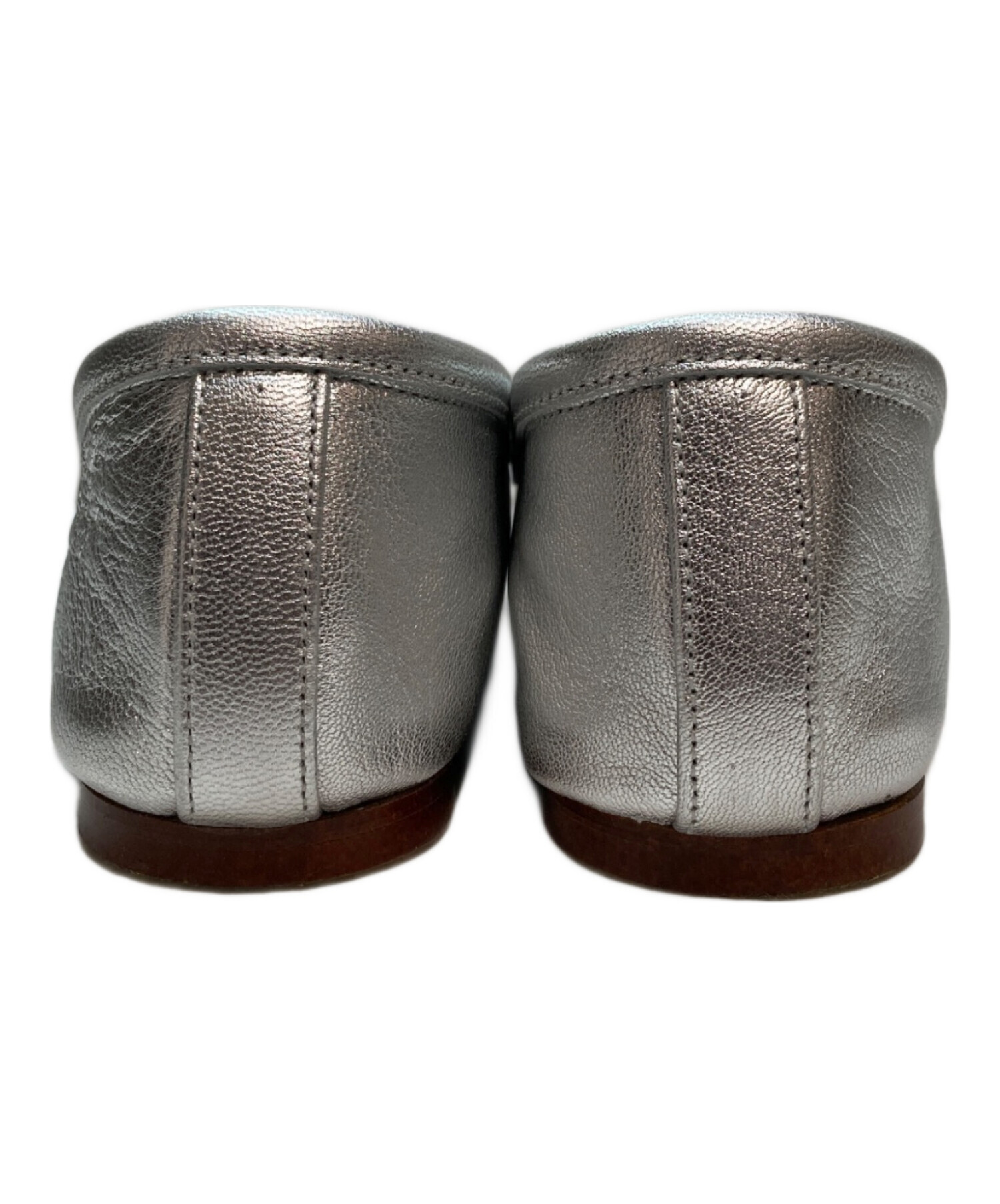 中古・古着通販】CHEMBUR (チェンバー) SQ FLAT STUDS BALLET SHOES