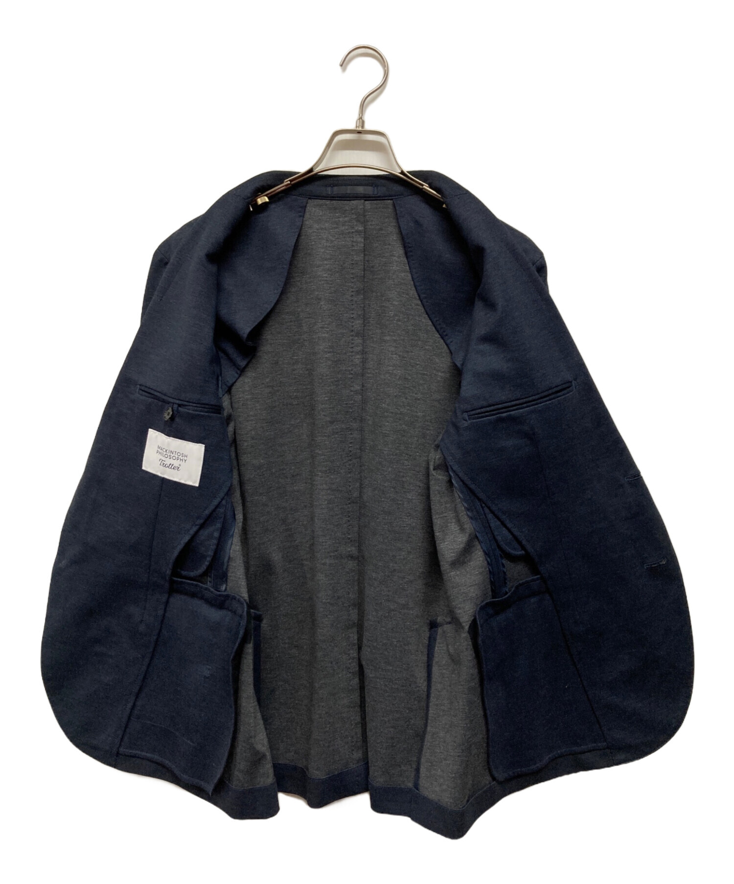 マッキントッシュフィロソフィー スーツセット トロッター グレー M
