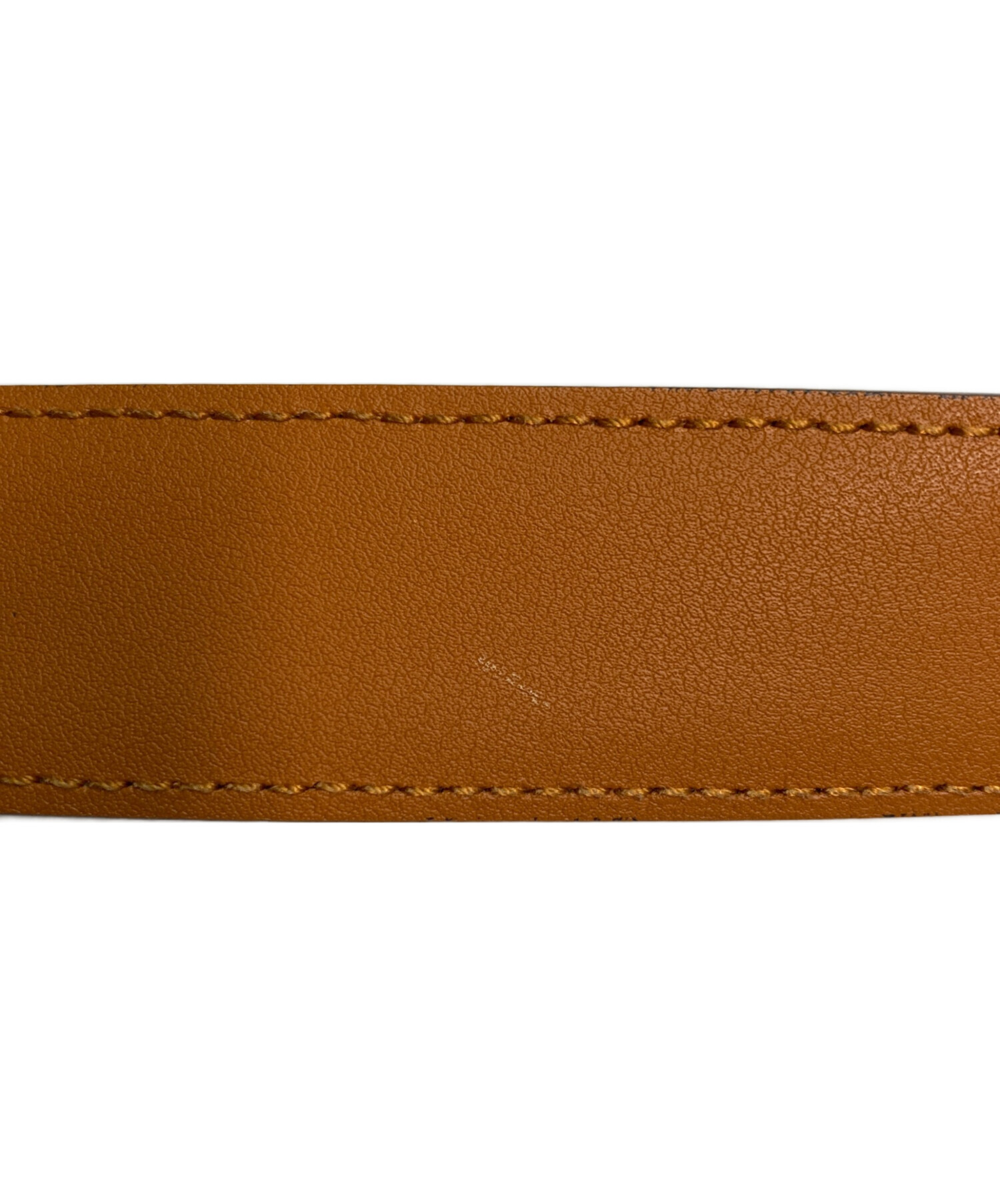中古・古着通販】GUCCI (グッチ) ラワーバックル ベルトレザーベルト