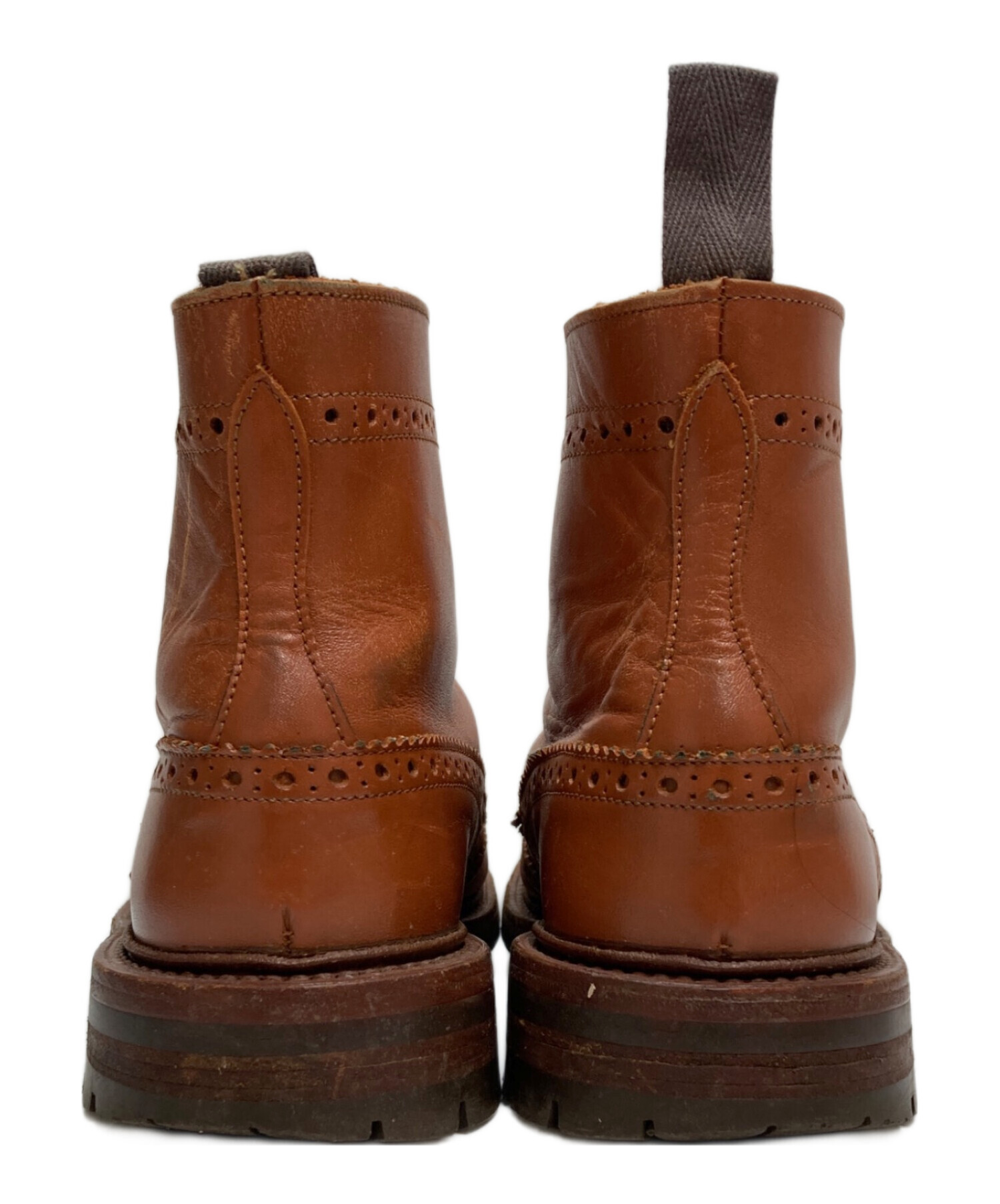 中古・古着通販】Tricker's (トリッカーズ) カントリーブーツ ブラウン