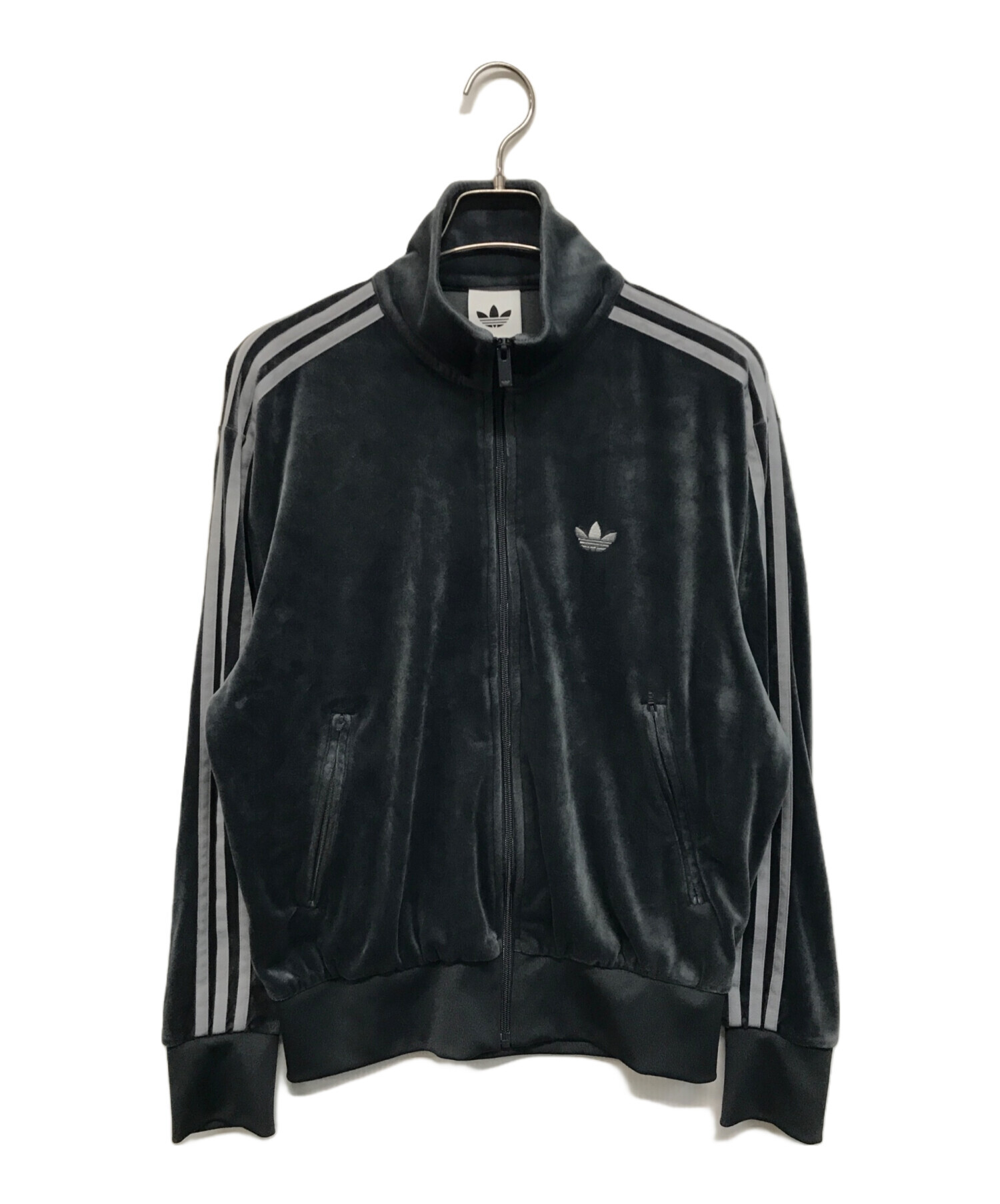 【ビッグサイズ2XO‼️】adidasファイヤーバード ジャージ 黒 グレー 古着 adidas（アディダス） ジャージ レディース メンズ : ZOZOTOWN Yahoo