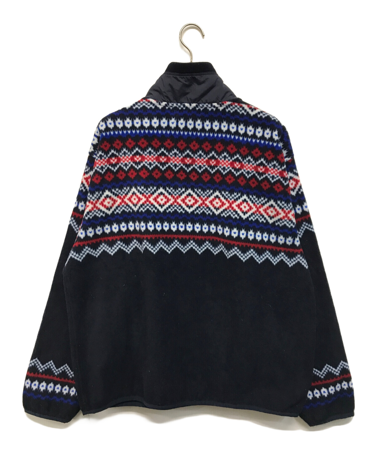 Polo by Ralph Lauren ポロ ラルフローレン スナップＴ フリースジャケット ノルディック ネイビー (メンズ M) 中古 古着 A0321 中古・古着通販】POLO RALPH LAUREN (ポロ・ラルフローレン