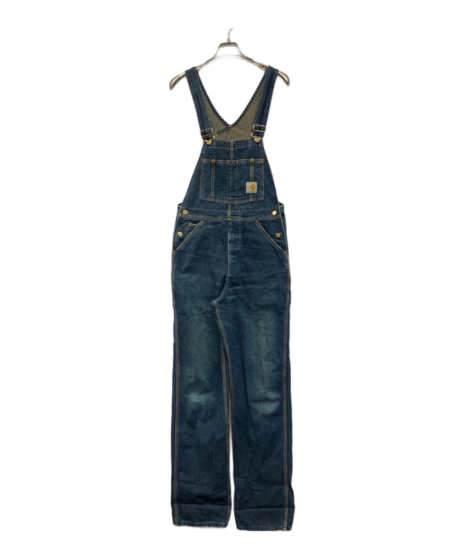 中古・古着通販】CarHartt (カーハート) デニムオーバーオール
