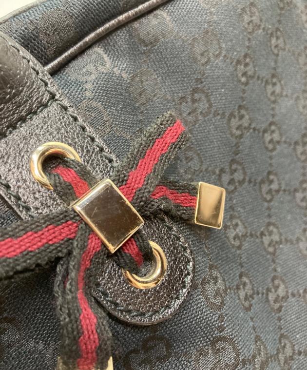 中古・古着通販】GUCCI (グッチ) GGキャンバスプリンシーミニボストン