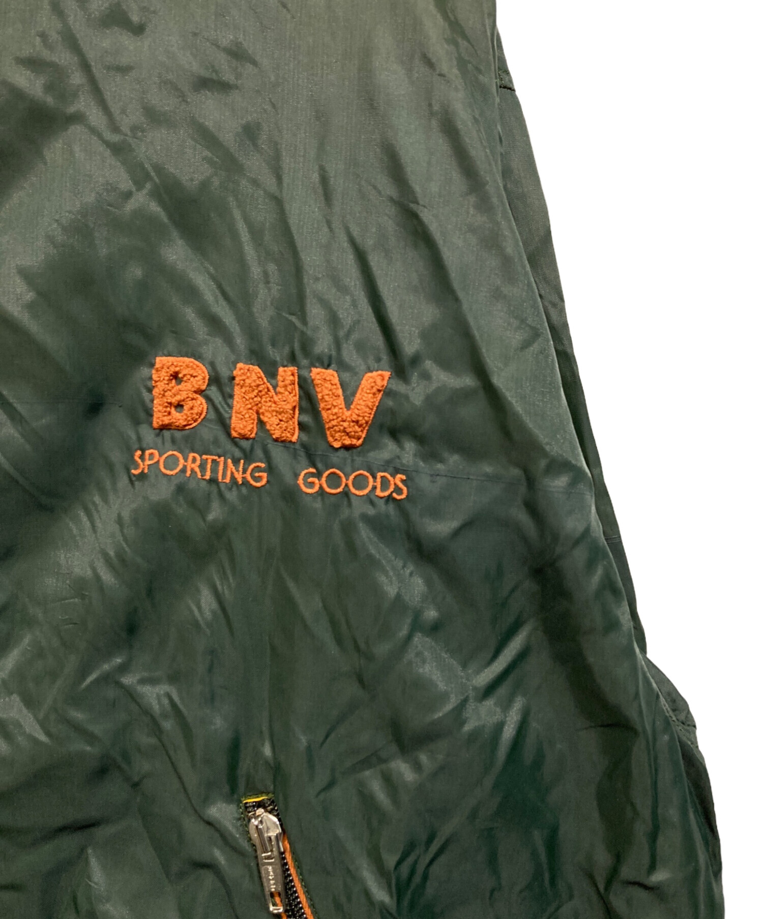 中古・古着通販】BONEVILLE (ボンネビル) EMBROIDERED ZIPUP NYLON