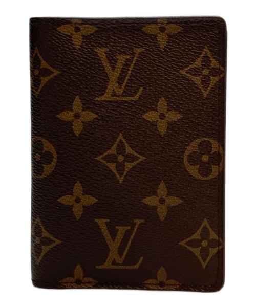 お*茶様 Louis Vuitton ブラック パスポートケース 中古・古着通販】LOUIS VUITTON (ルイ ヴィトン) パスポートケース