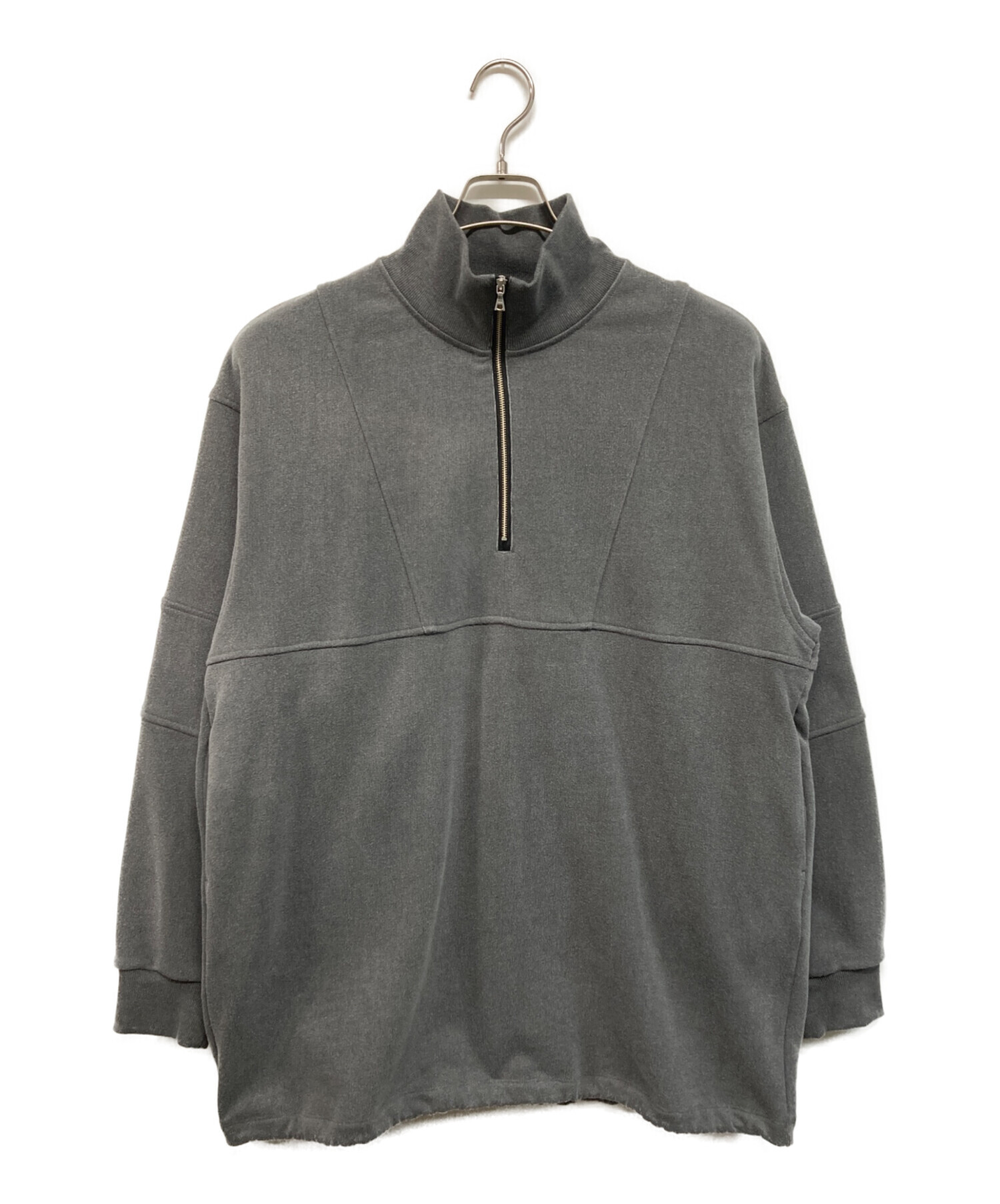 中古・古着通販】CODE A (コードエー) half zip sweat mini dress