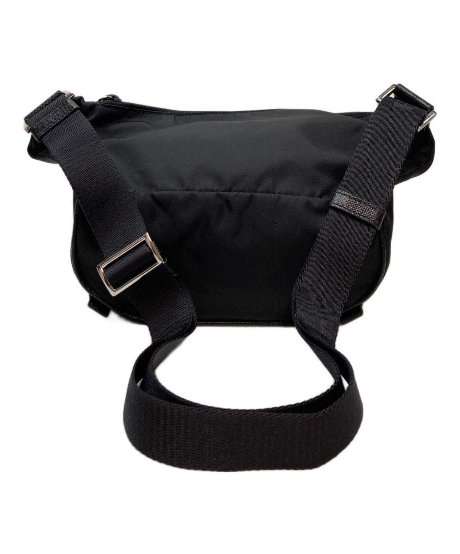 中古・古着通販】PRADA (プラダ) Re-Nylon xサフィアーノレザー