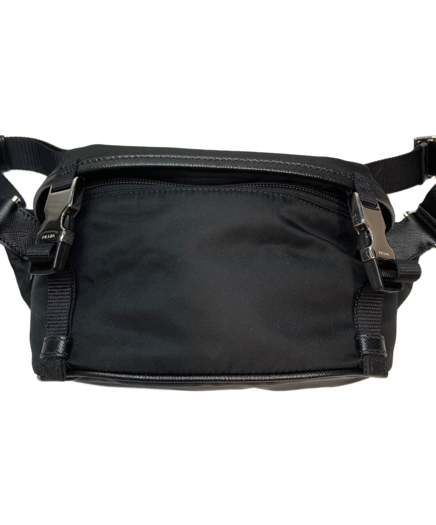 中古・古着通販】PRADA (プラダ) Re-Nylon xサフィアーノレザー