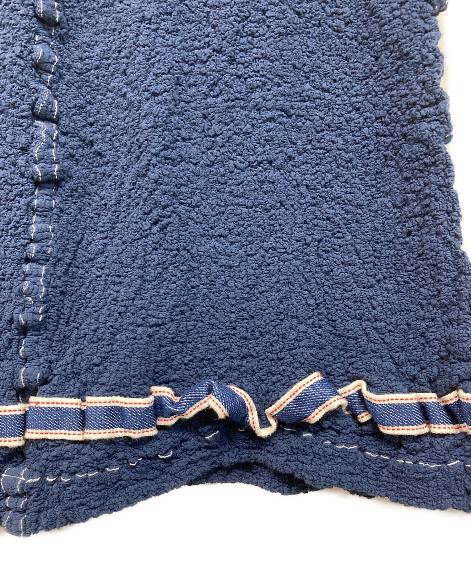 【希少】 IS イッセイミヤケ 80s デニムスカート 中古・古着通販】me ISSEY MIYAKE (ミーイッセイ ミヤケ) デニム風カニ