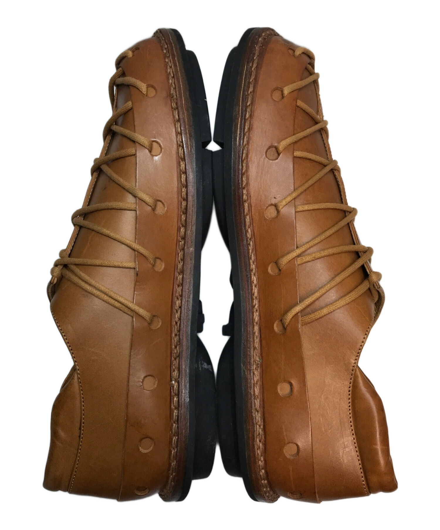 【期間限定セール】trippen Tyler〔タイラー〕ブラウン　サイズ42 中古・古着通販】Trippen (トリッペン) Tyler cuoio（タイラー