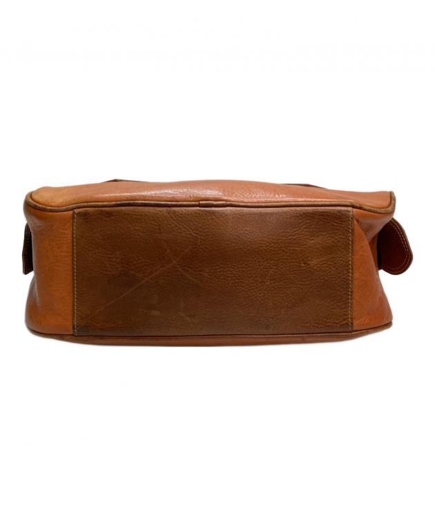 MULBERRY マルベリー レザーショルダーバッグ  ブラウン - 中古・古着通販】MULBERRY (マルベリー) レザーワンショルダーバッグ