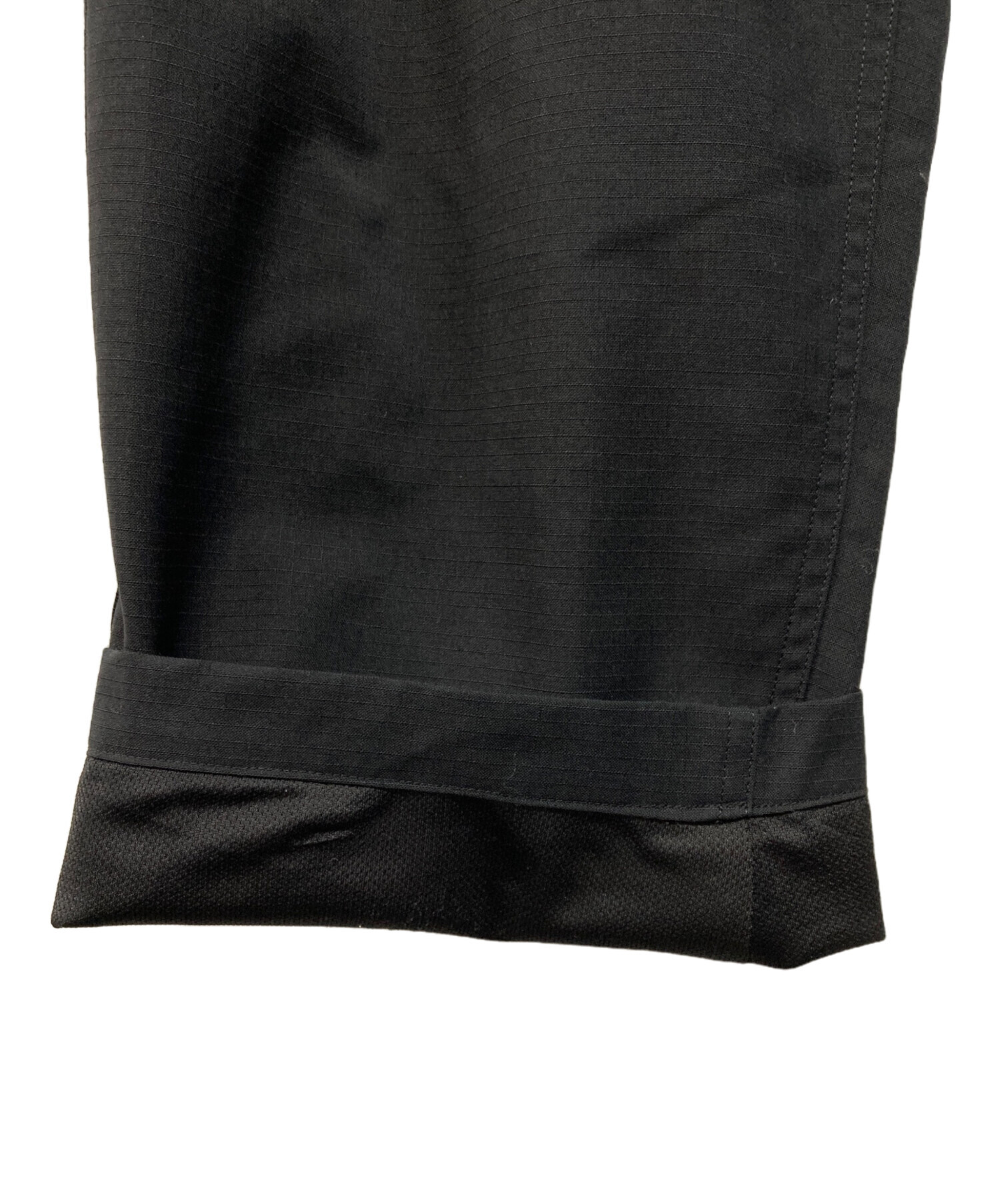 パンツ ennoy NYLON PANTS (Triple Black) L Ennoy ENNOY エンノイ 24AW PADDED PANTS ロゴ刺繍 ナイロンパンツ ブラック