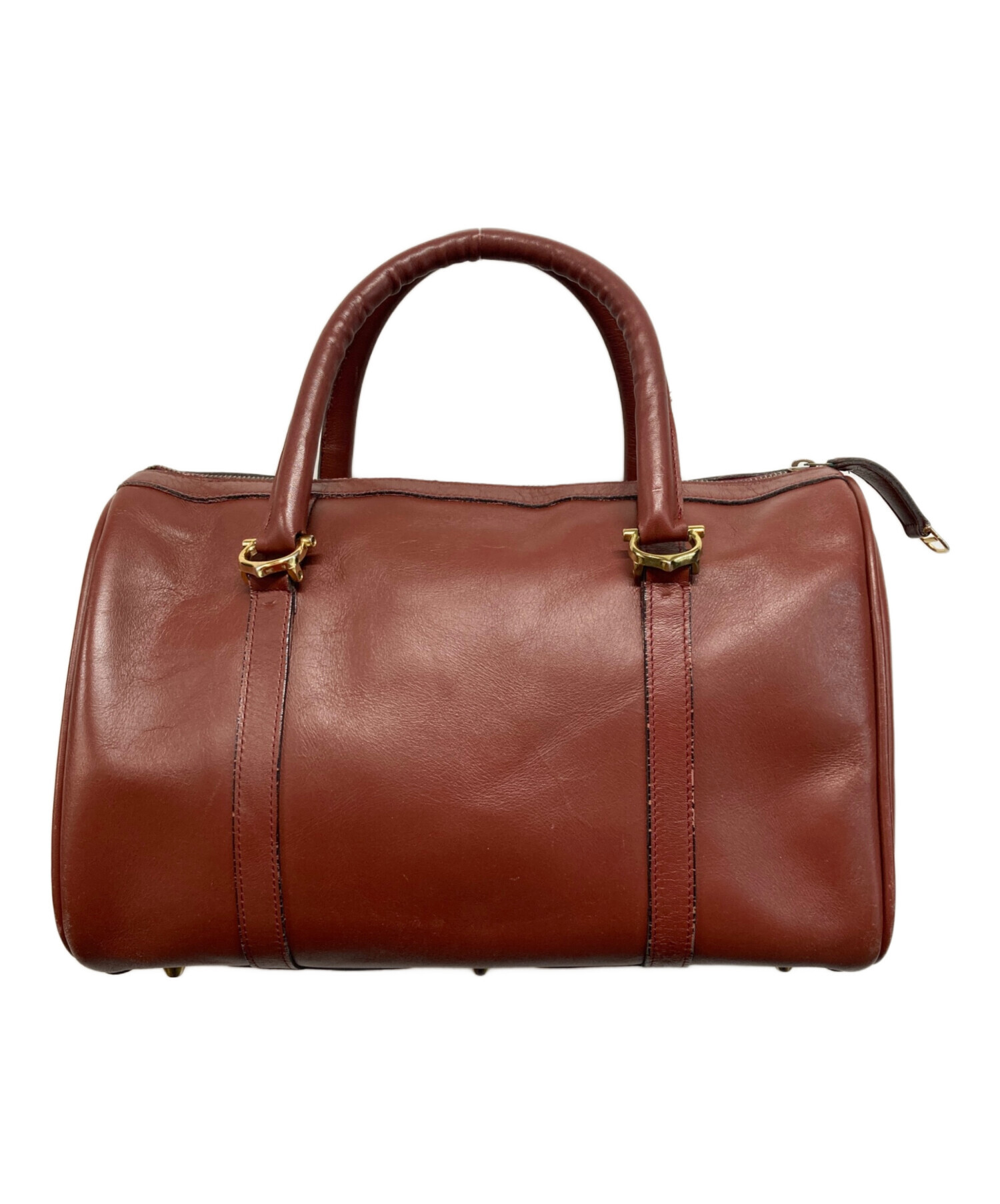 カルティエ マストライン ボストンバッグ 中古・古着通販】Cartier (カルティエ) マストライン ミニボストン