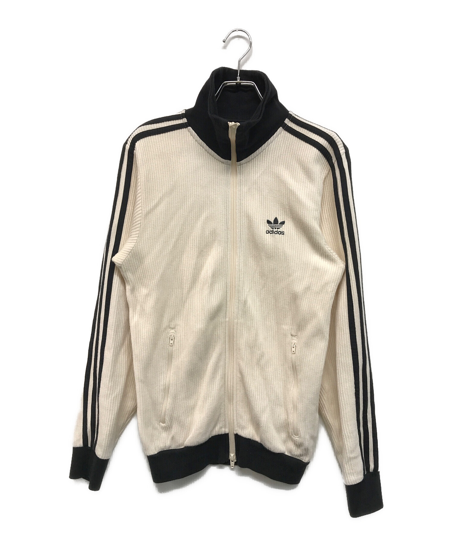 希少  トラックジャケット ワッフル ベッケンバウアー ブラウン M 中古・古着通販】adidas (アディダス) ワッフル ベッケンバウアー