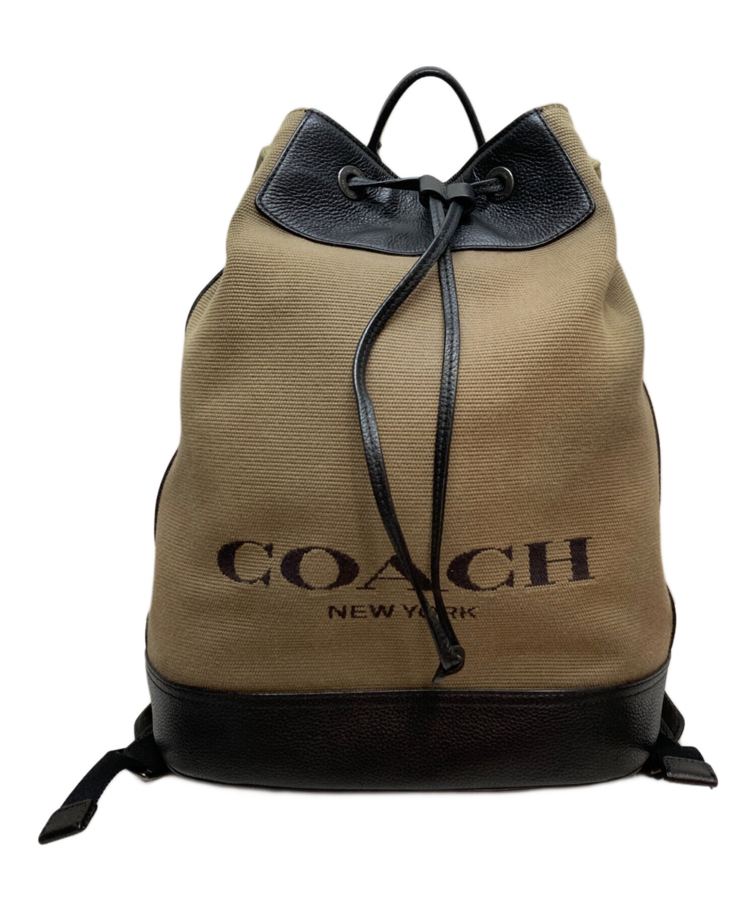 中古・古着通販】COACH (コーチ) リュック カーキ｜ブランド・古着通販 