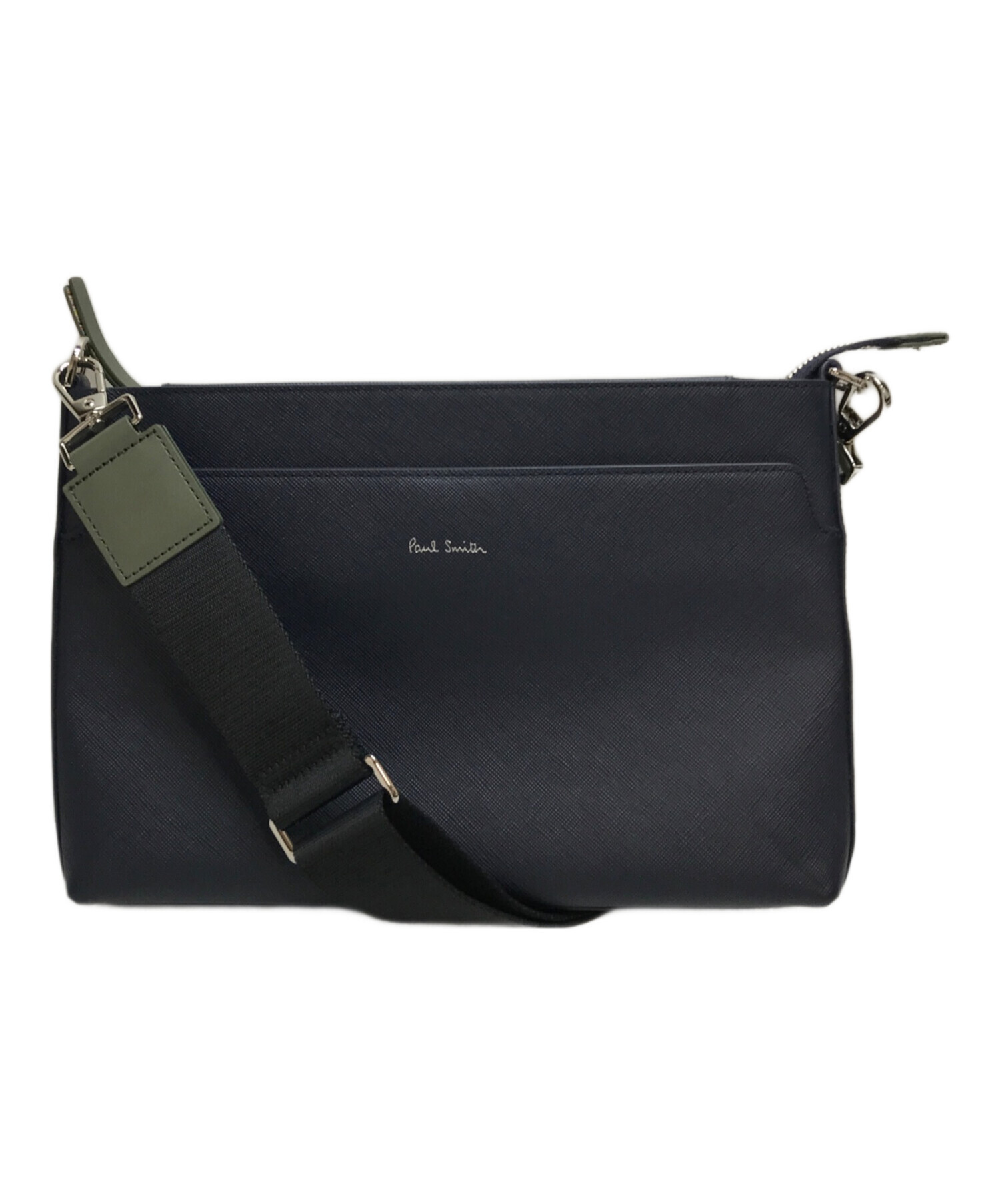【美品】Paul Smith シグネチャー2way ビジネス バッグ 中古・古着通販】Paul Smith (ポールスミス) シグネイチャー2WAYミニ