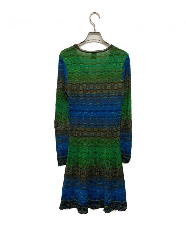 中古・古着通販】MISSONI (ミッソーニ) ウェーブボーダージャガード