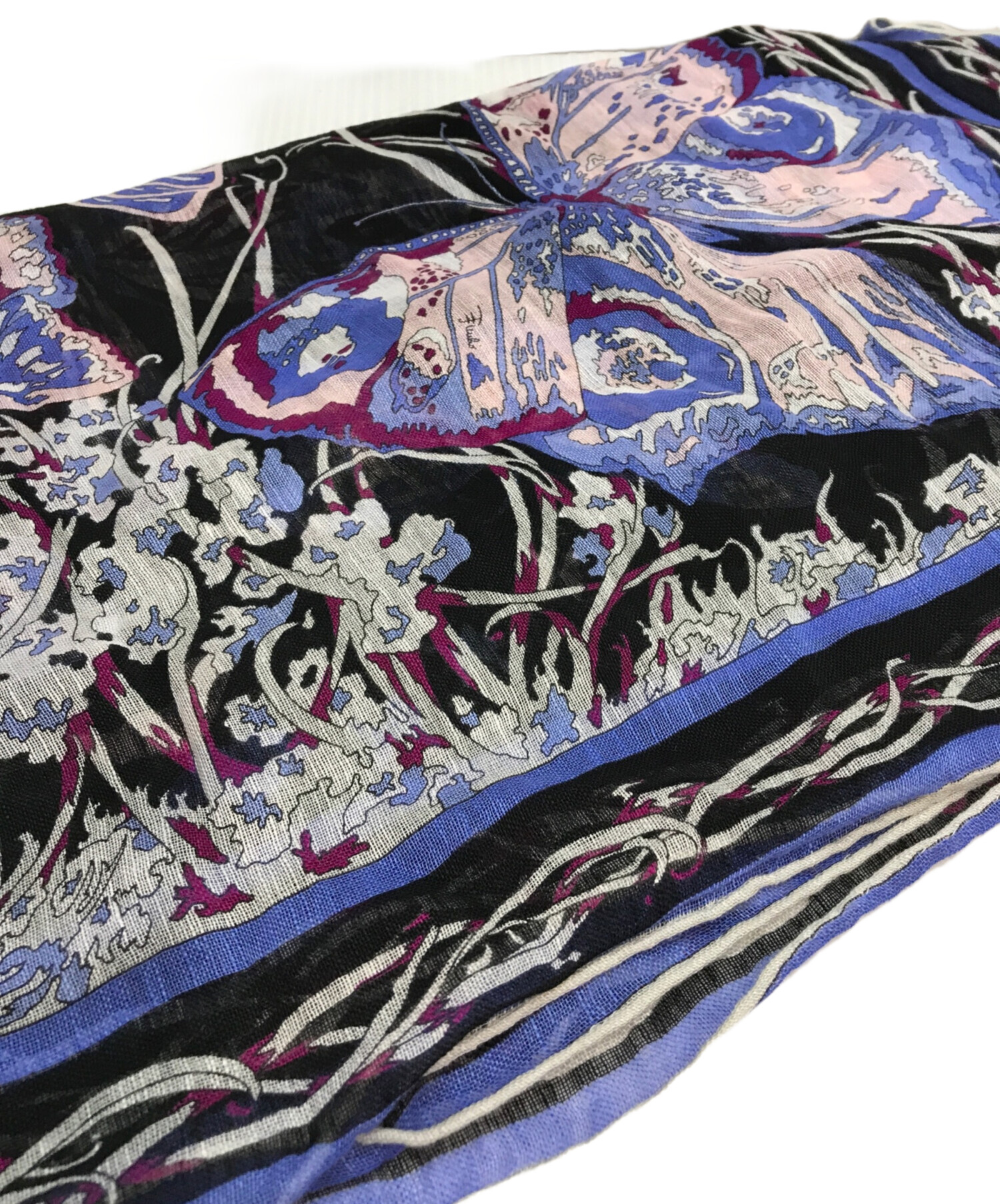 中古・古着通販】Emilio Pucci (エミリオ プッチ) リネンコットン大判