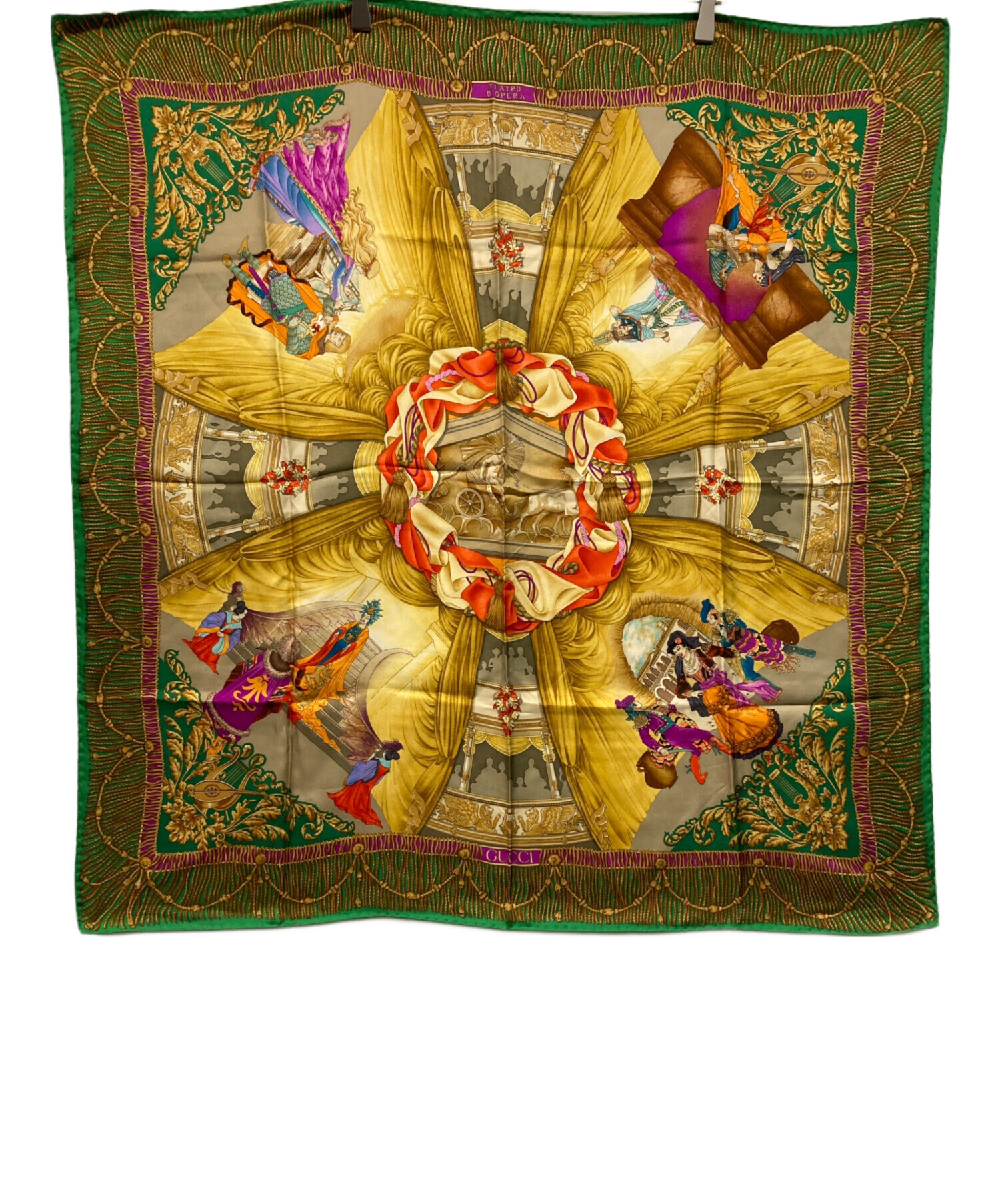 中古・古着通販】GUCCI (グッチ) TEATRO D'OPERA ヴィンテージスカーフ
