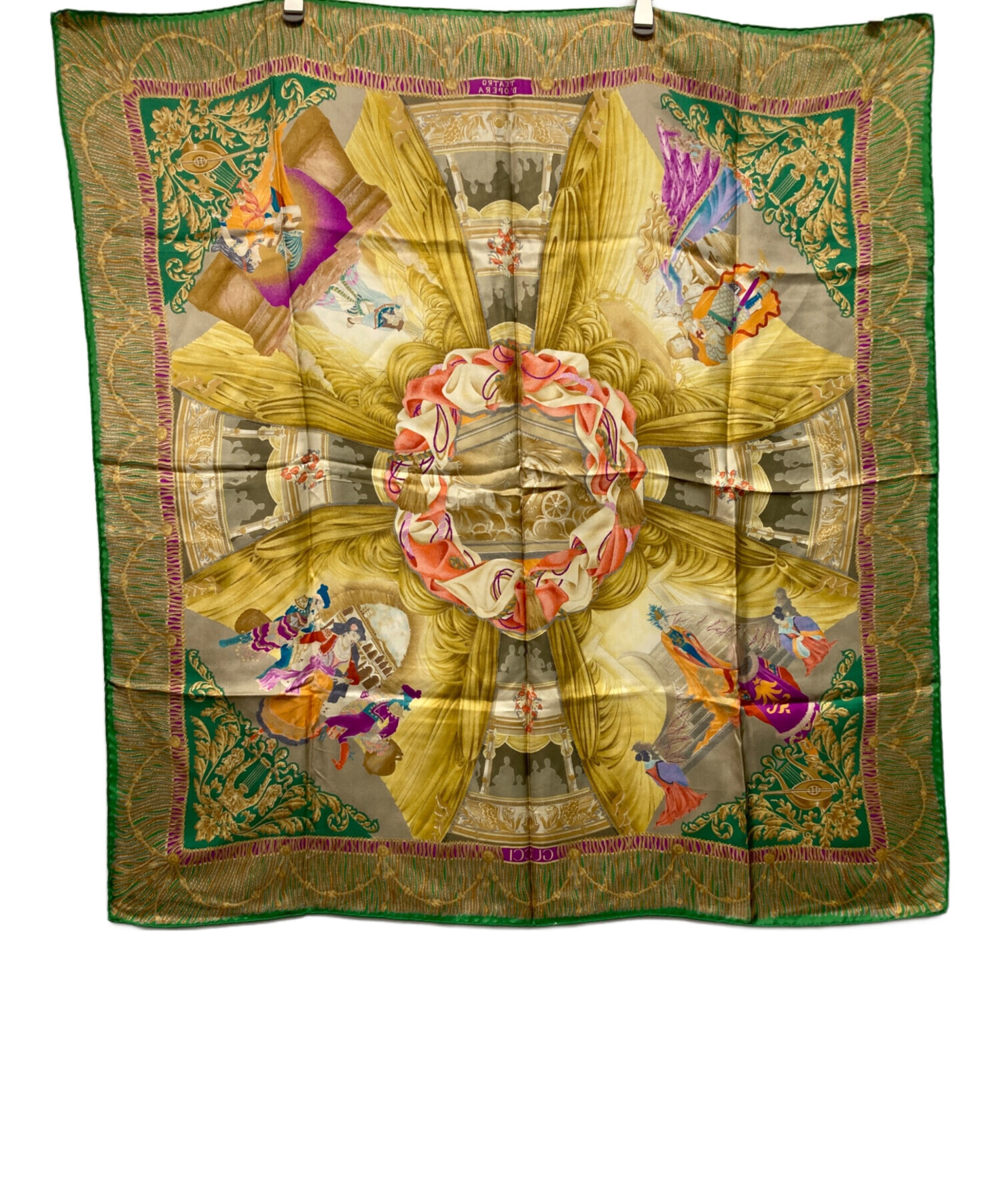 中古・古着通販】GUCCI (グッチ) TEATRO D'OPERA ヴィンテージスカーフ