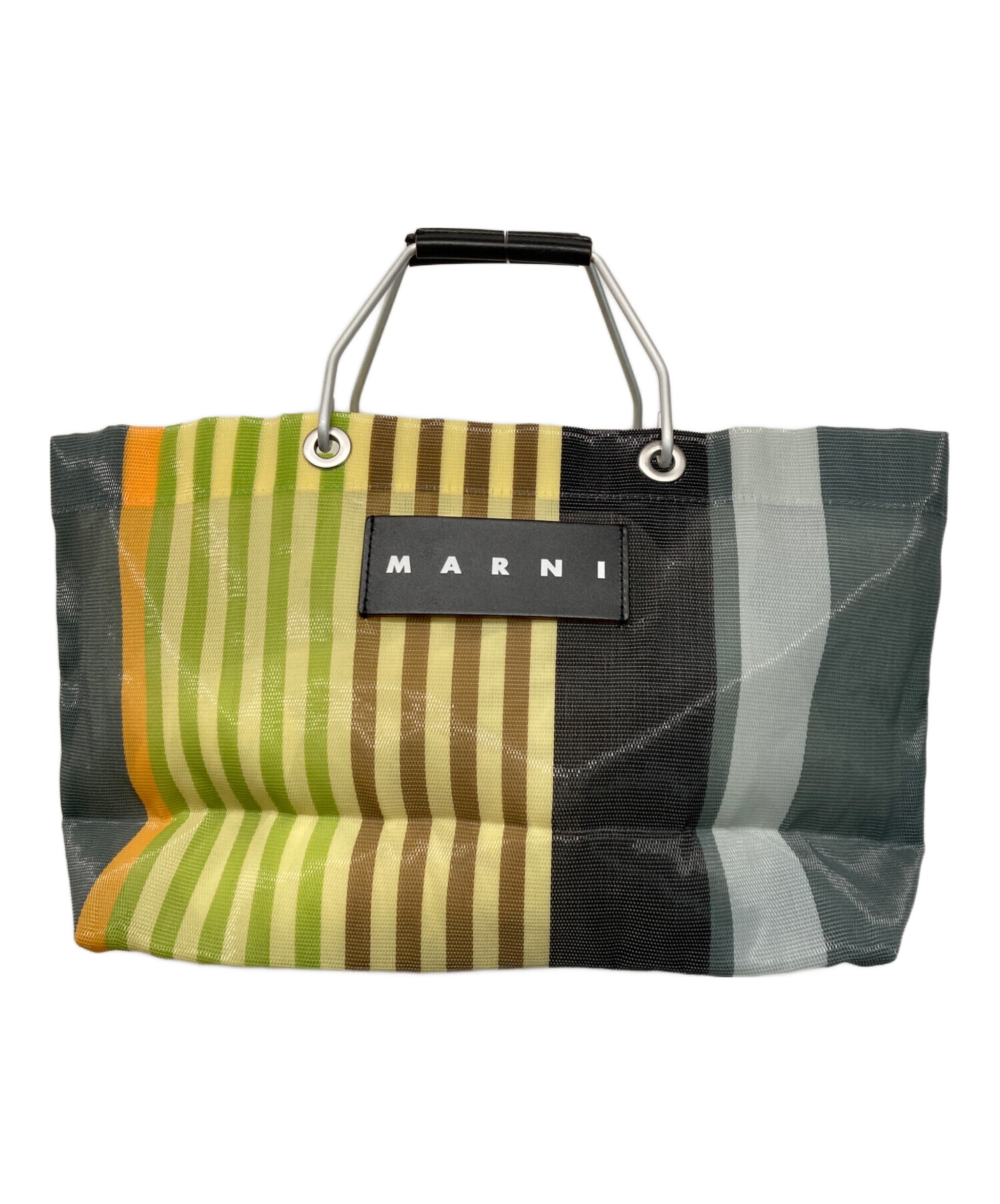 中古・古着通販】MARNI (マルニ) ストライプメッシュバッグ｜ブランド