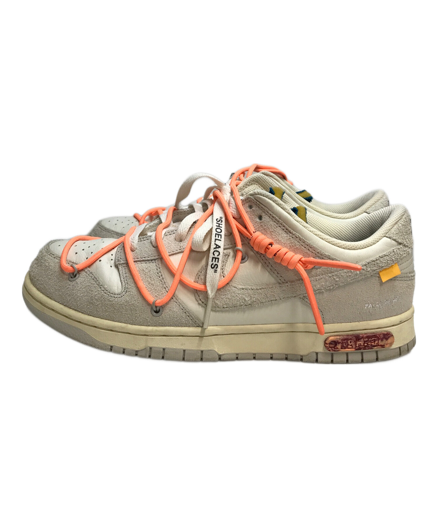 中古・古着通販】NIKE (ナイキ) OFFWHITE (オフホワイト) Dunk Low 1 