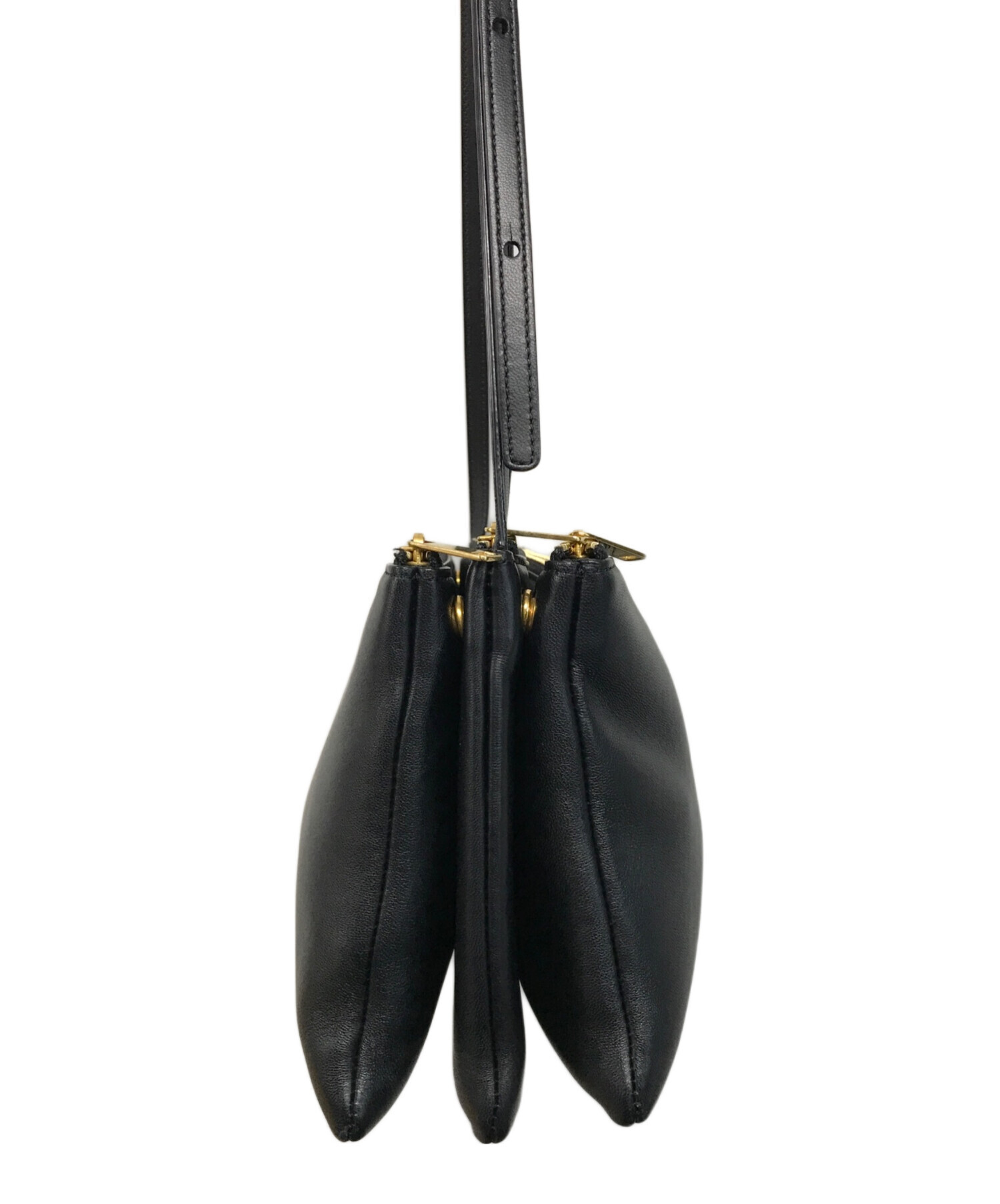 中古・古着通販】CELINE (セリーヌ) ラージトリオ ショルダーバッグ