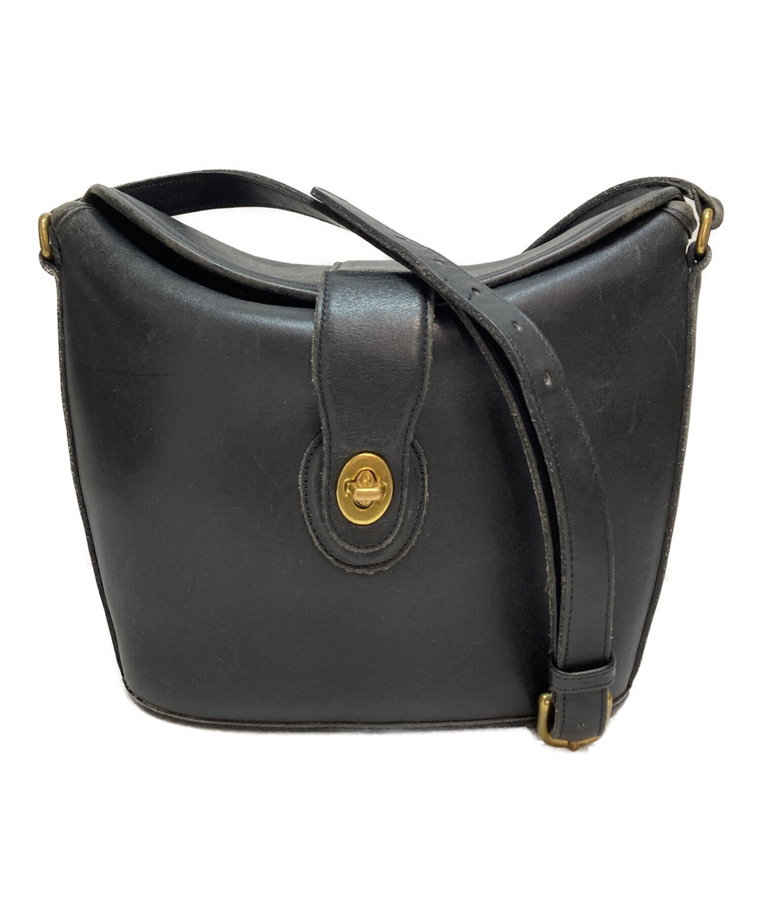 中古・古着通販】COACH (コーチ) ショルダーバッグ ブラック｜ブランド