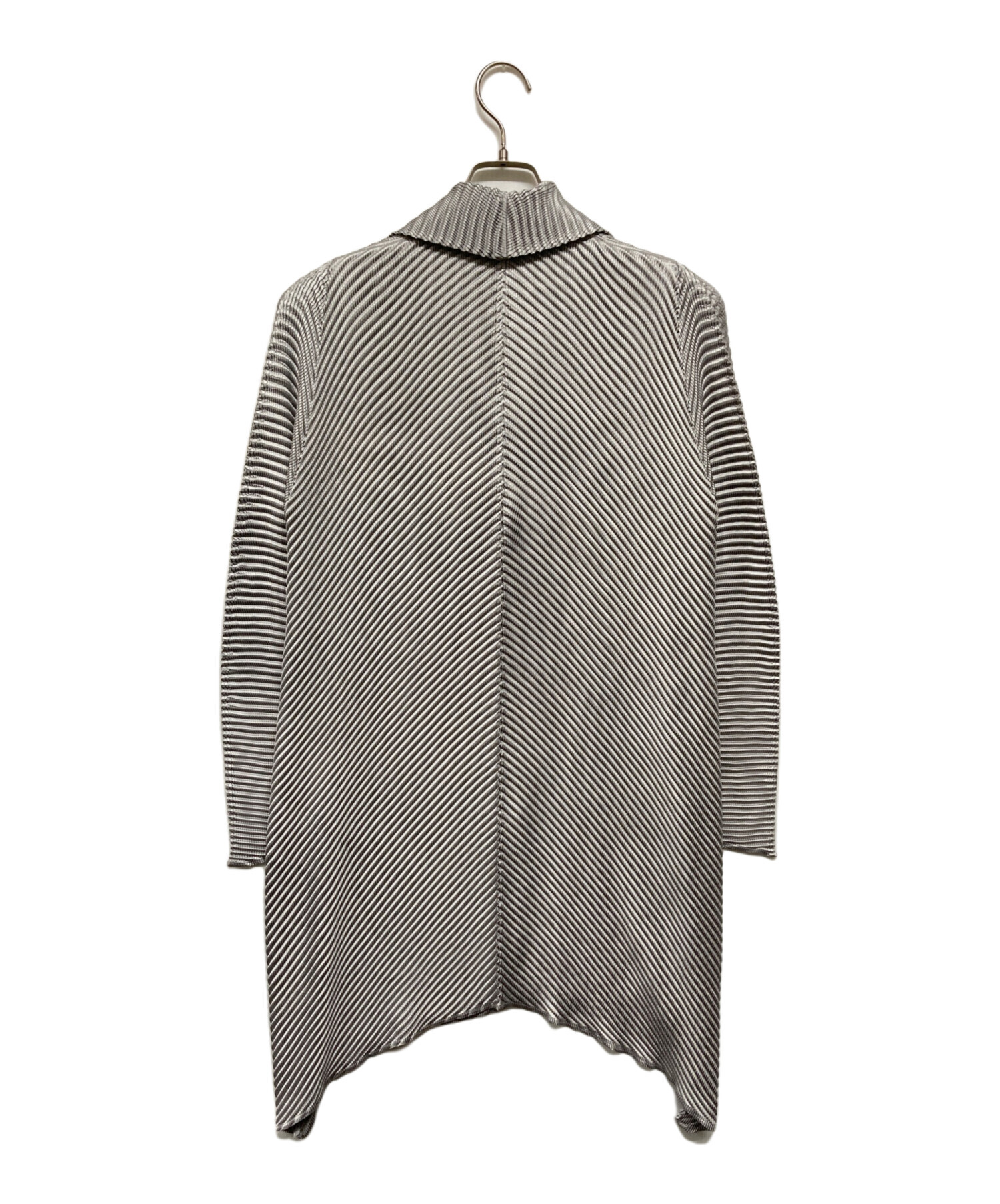 中古・古着通販】ISSEY MIYAKE (イッセイミヤケ) 斜めプリーツショール