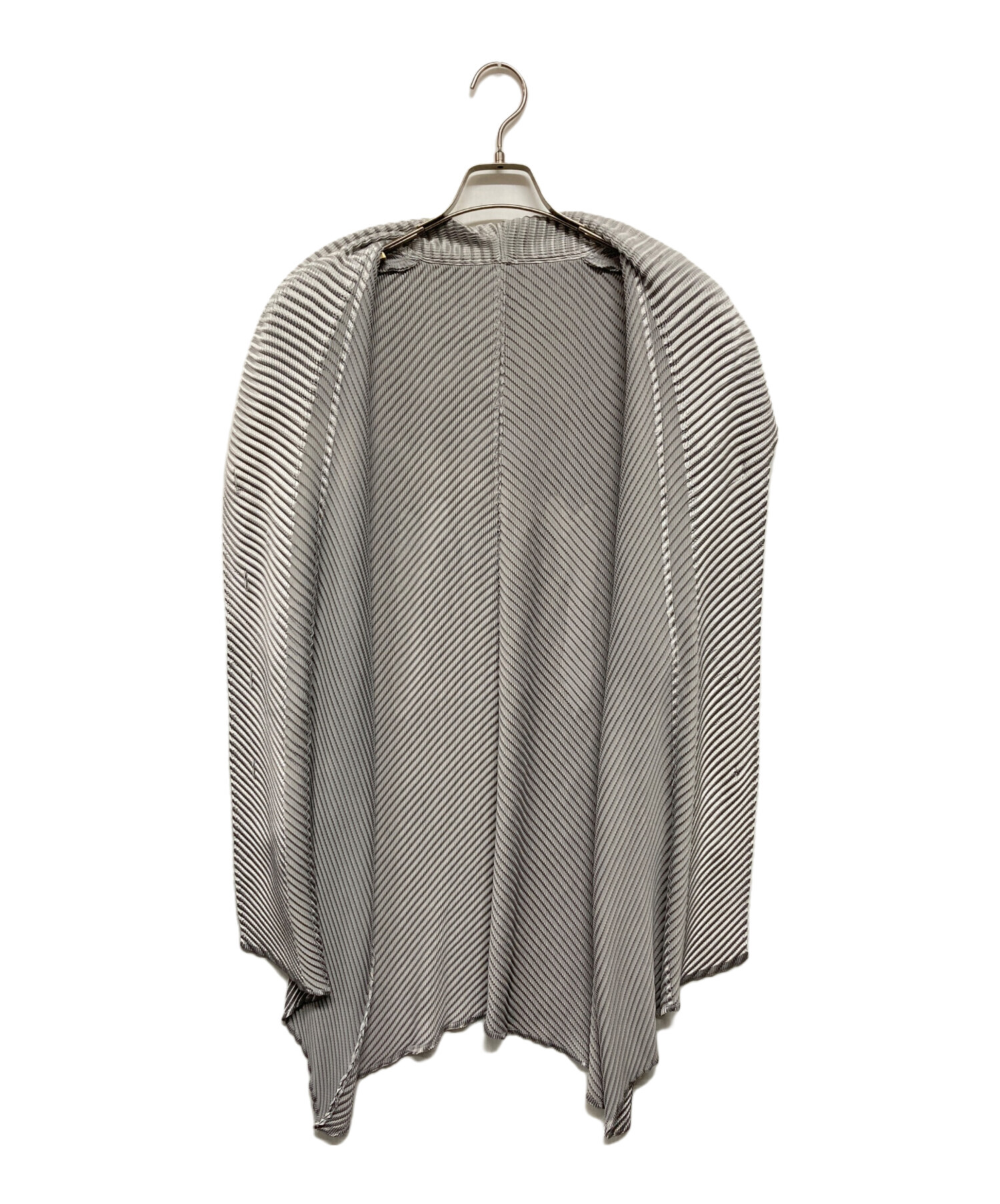 中古・古着通販】ISSEY MIYAKE (イッセイミヤケ) 斜めプリーツショール