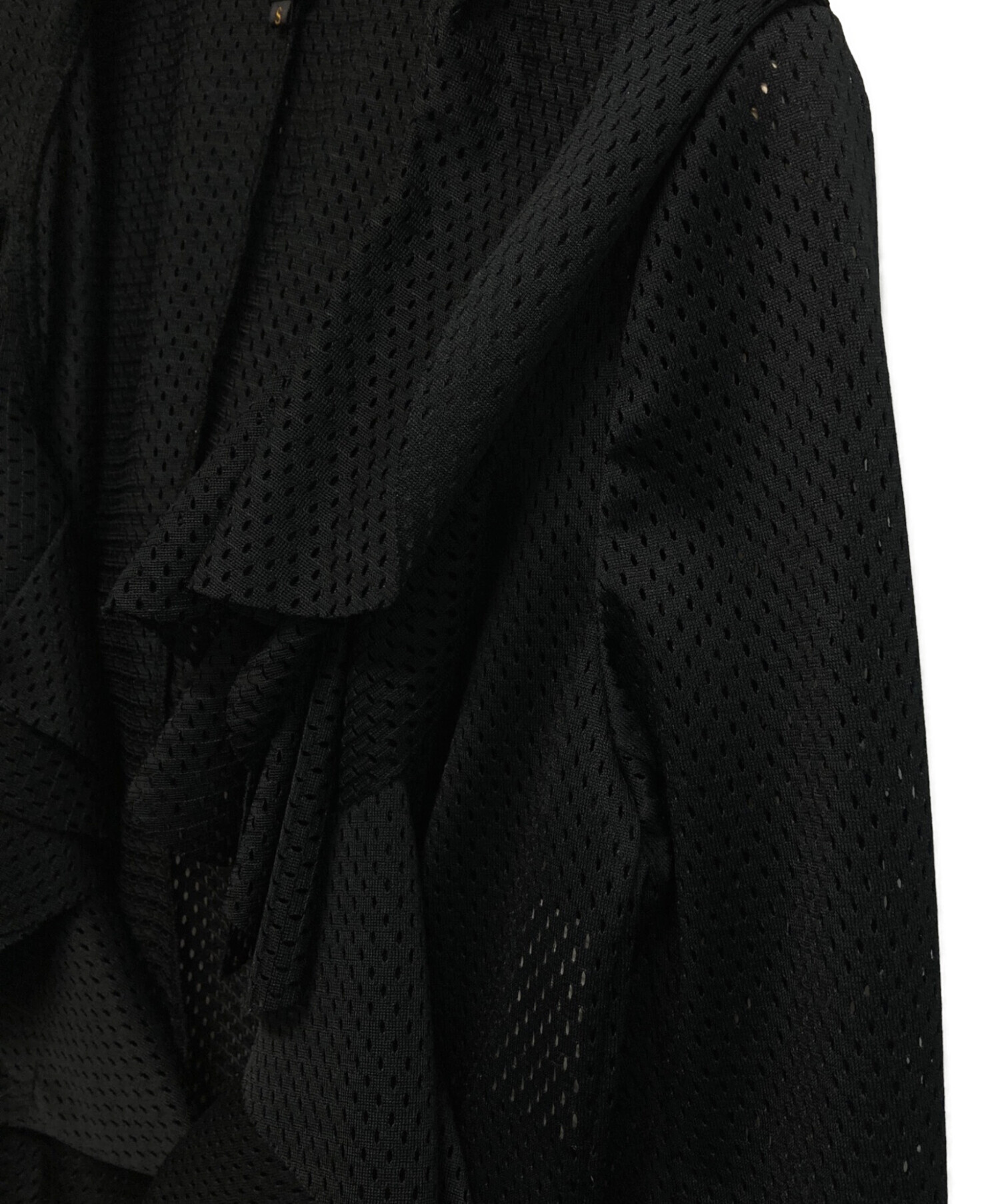 【美品】COMME des GARÇONS フリルテーラードジャケット 中古・古着通販】COMME des GARCONS (コムデギャルソン) ブラック