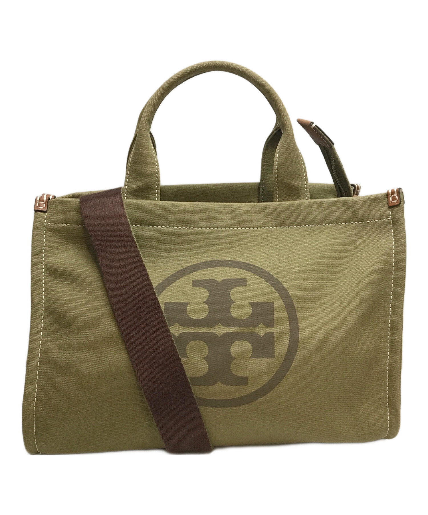 中古・古着通販】TORY BURCH (トリーバーチ) エラキャンバス スモール