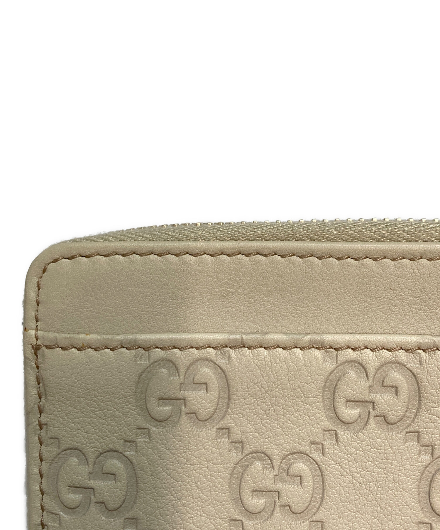 中古・古着通販】GUCCI (グッチ) GG柄ラウンドファスナーコインケース 