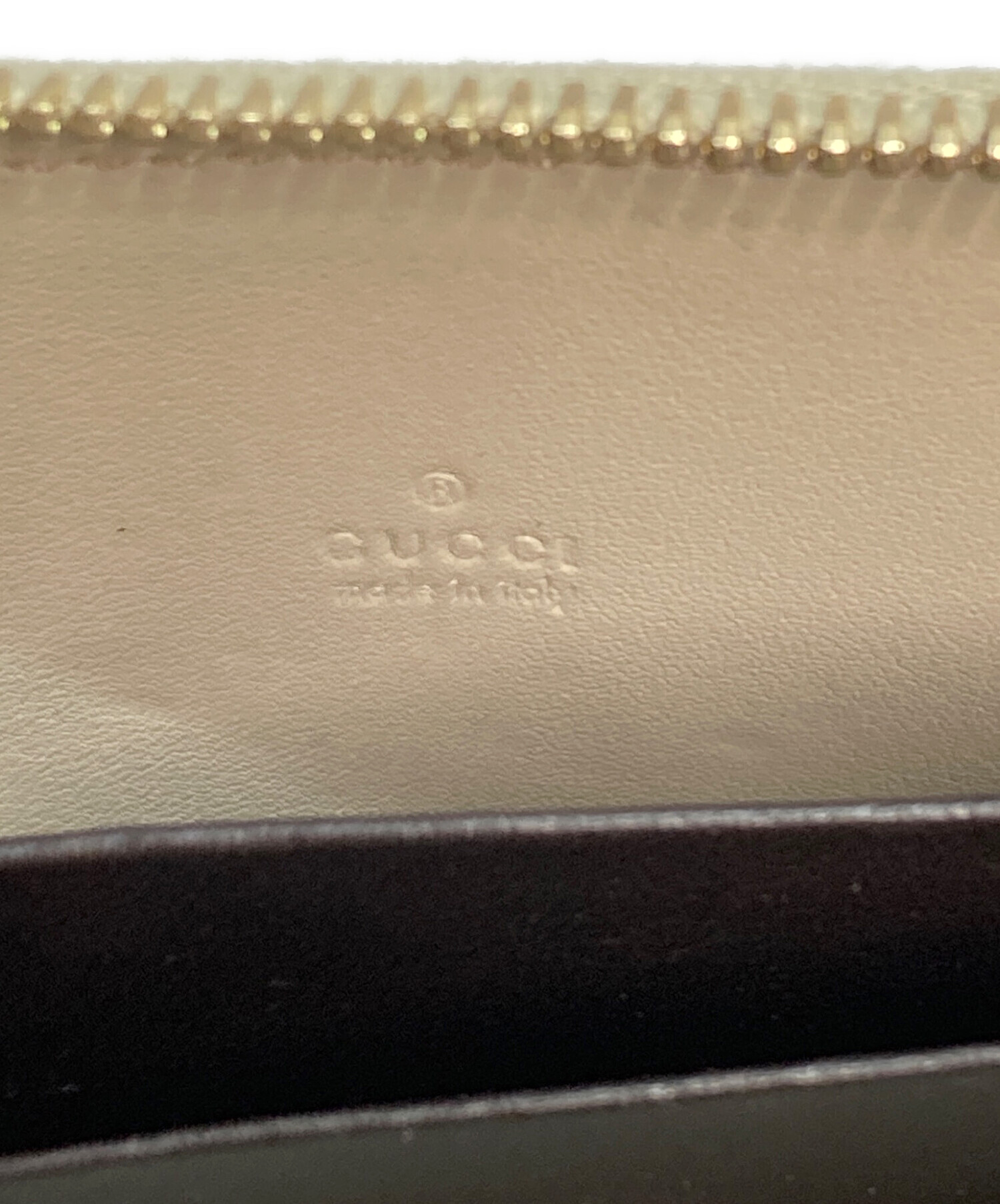 中古・古着通販】GUCCI (グッチ) GG柄ラウンドファスナーコインケース 