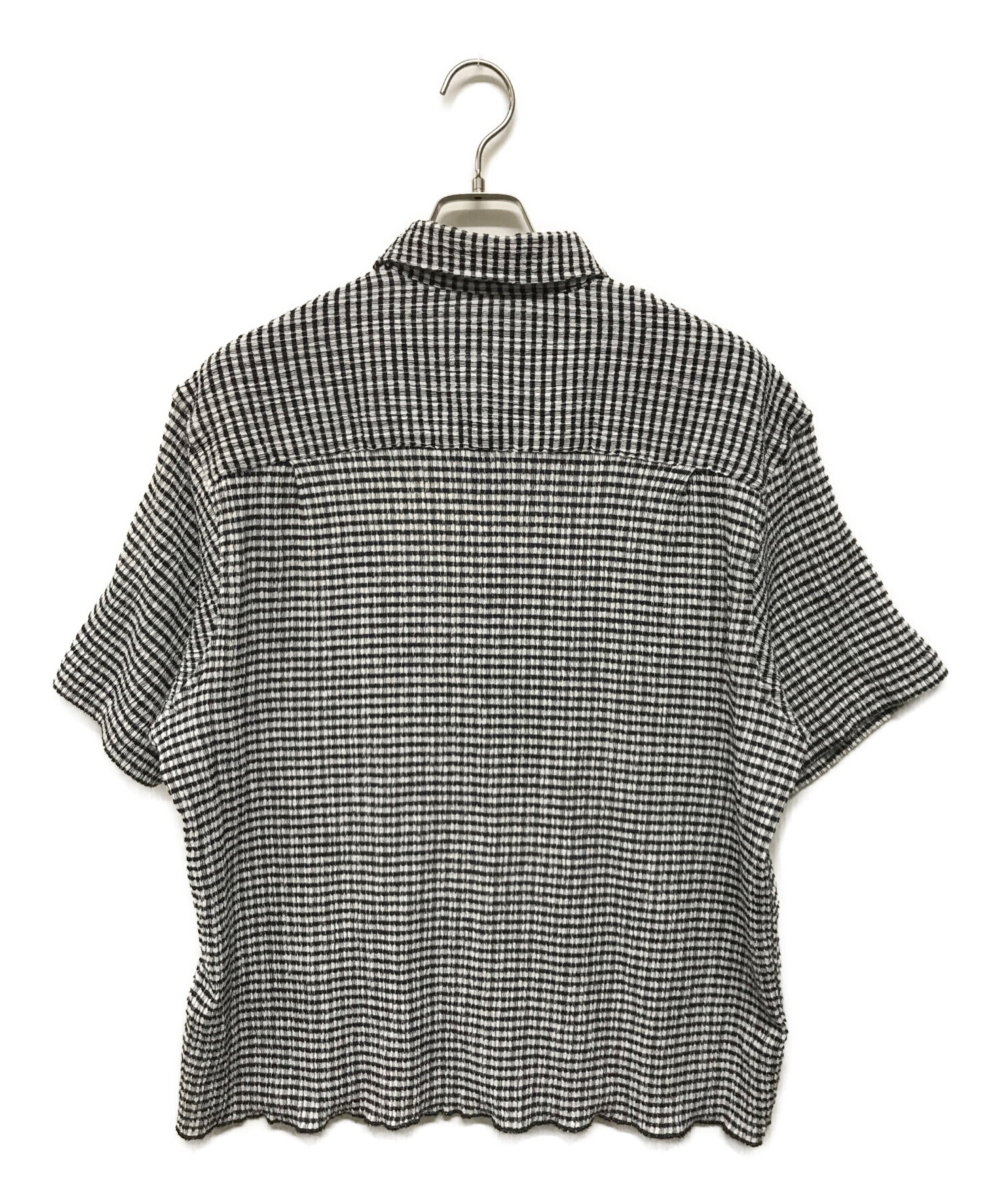 中古・古着通販】stussy (ステューシー) CRINKLED CHECK SS SHIRT