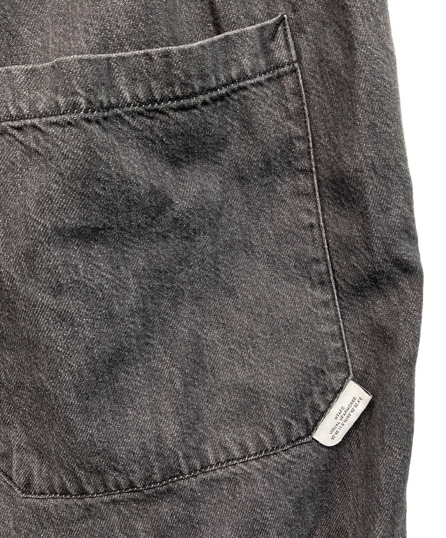 中古・古着通販】WTAPS (ダブルタップス) TROUSERS / COTTON. DENIM