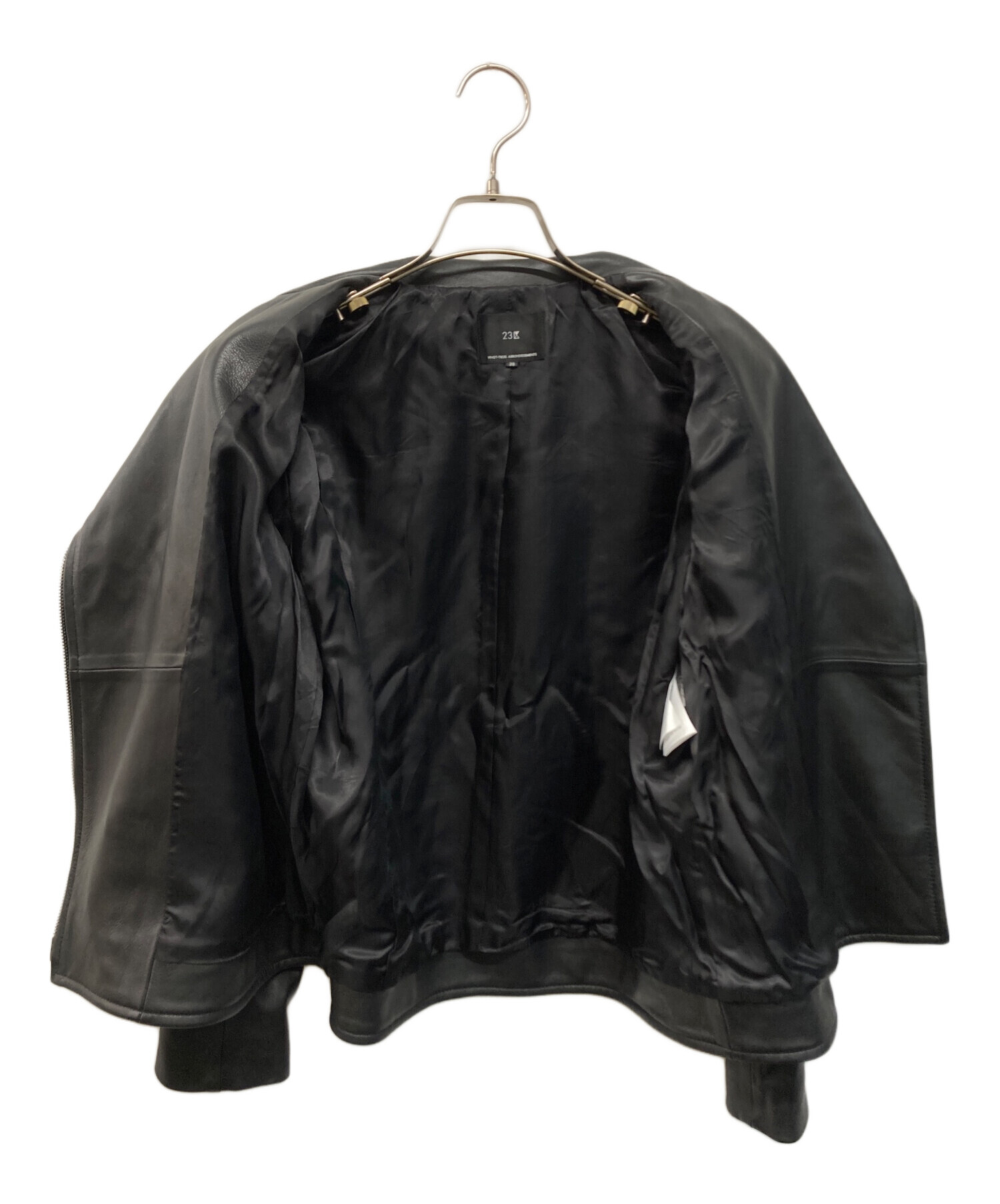 中古・古着通販】23区 (ニジュウサンク) ダブルライダースジャケット