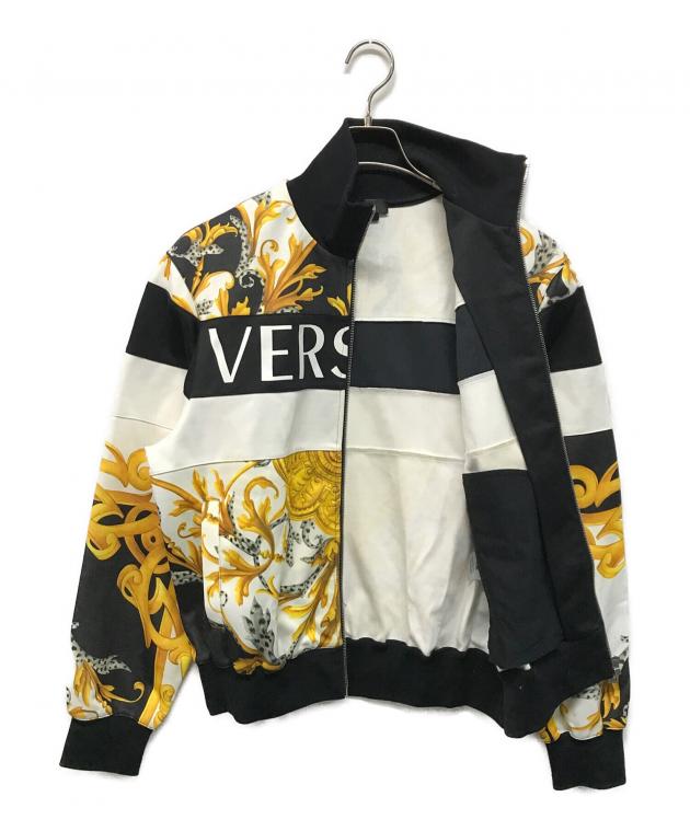 中古・古着通販】VERSACE (ヴェルサーチェ) バロック柄ロゴブルゾン