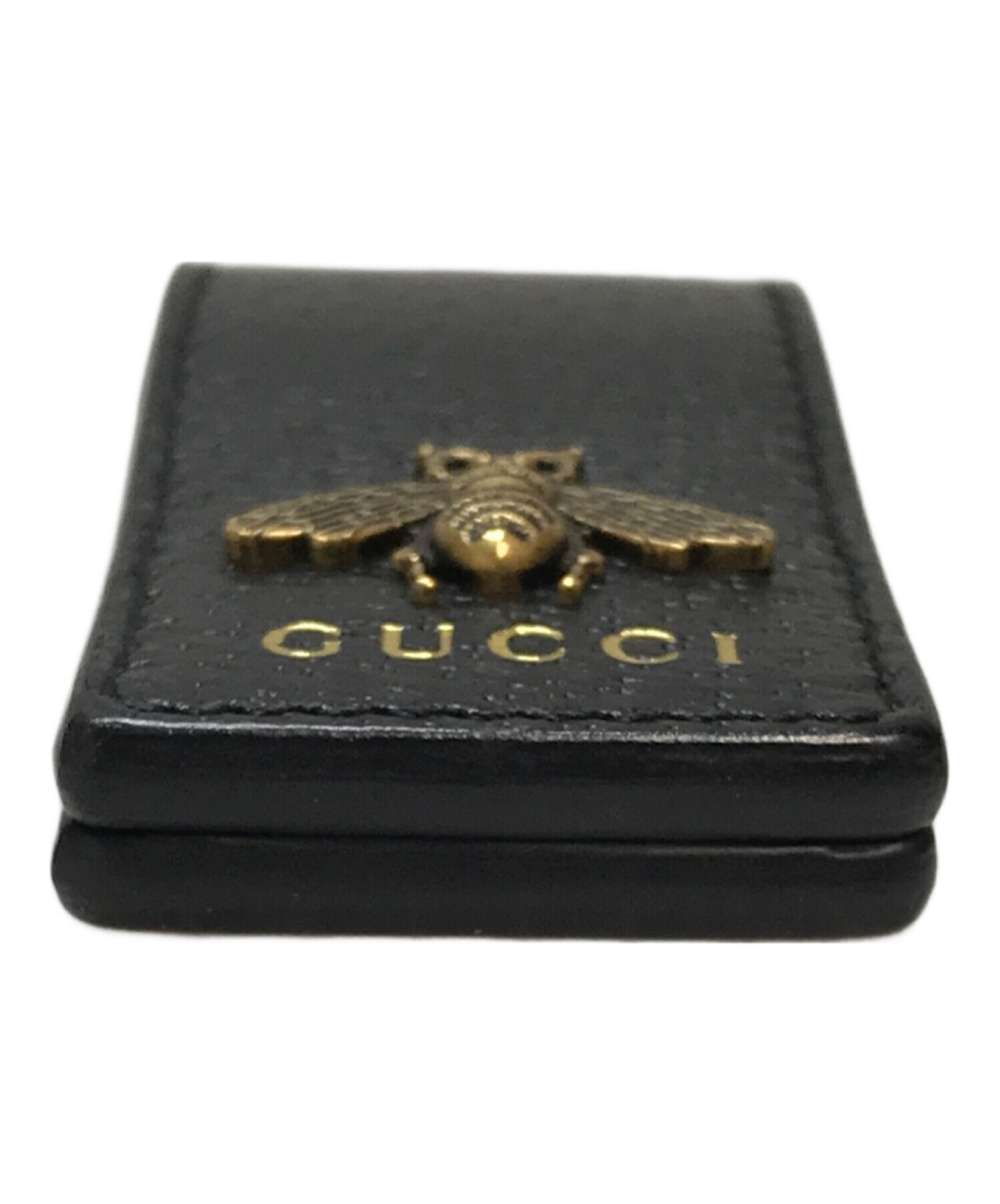 中古・古着通販】GUCCI (グッチ) アニマリエレザー マネークリップ
