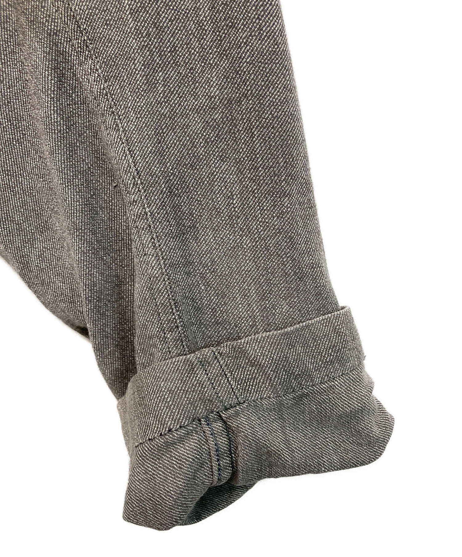 中古・古着通販】FOR black chambray atlier coat (フォー ブラック