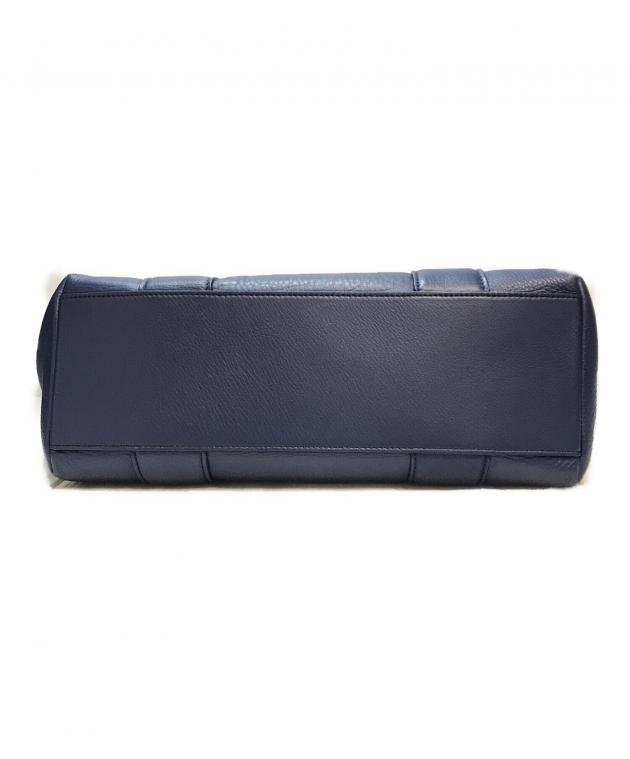 中古・古着通販】HIROFU (ヒロフ) レザートートバッグ ネイビー