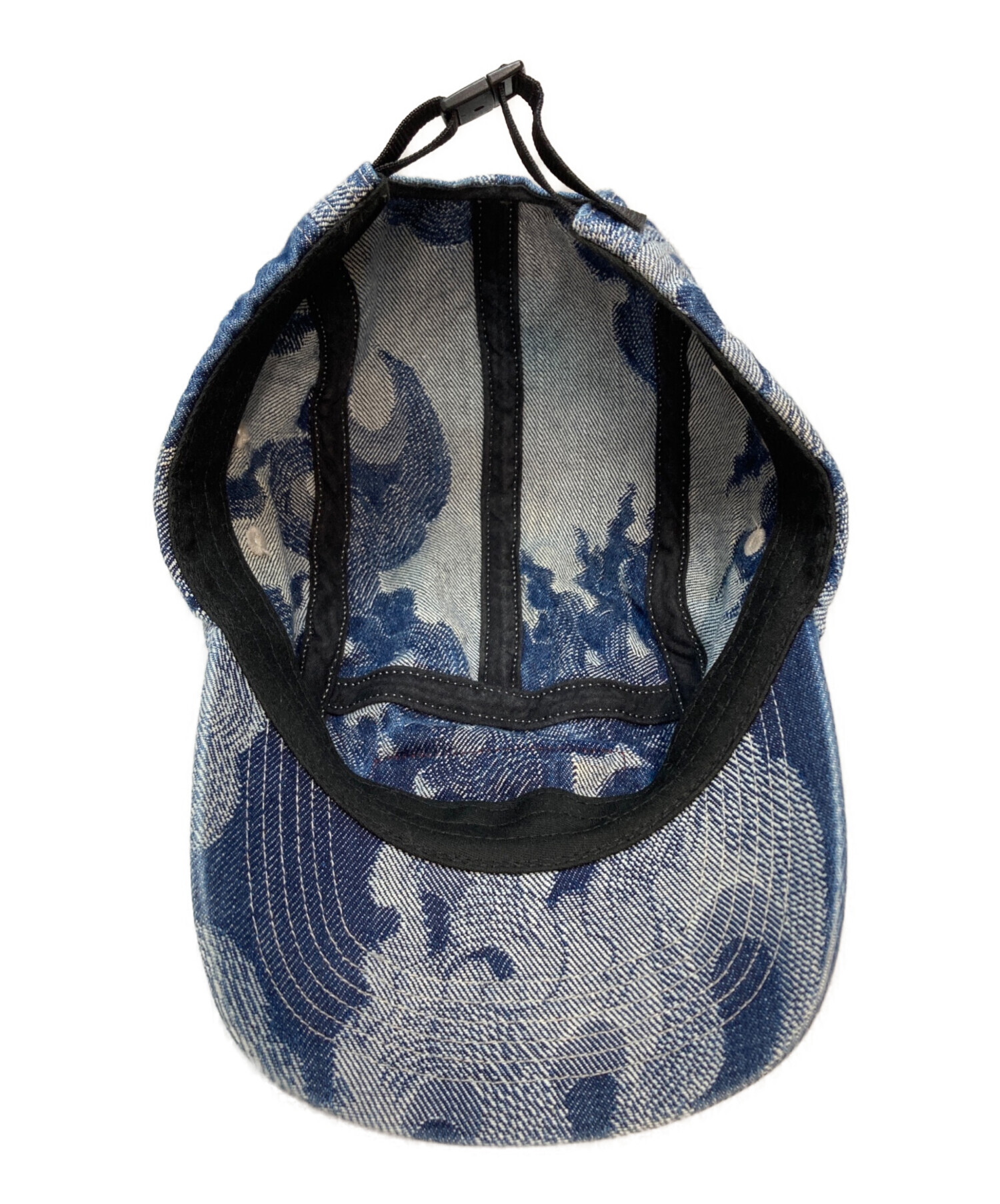 シュプリーム ネオプレン キャップ 中古・古着通販】SUPREME (シュプリーム) Flames Jacquard Denim Camp