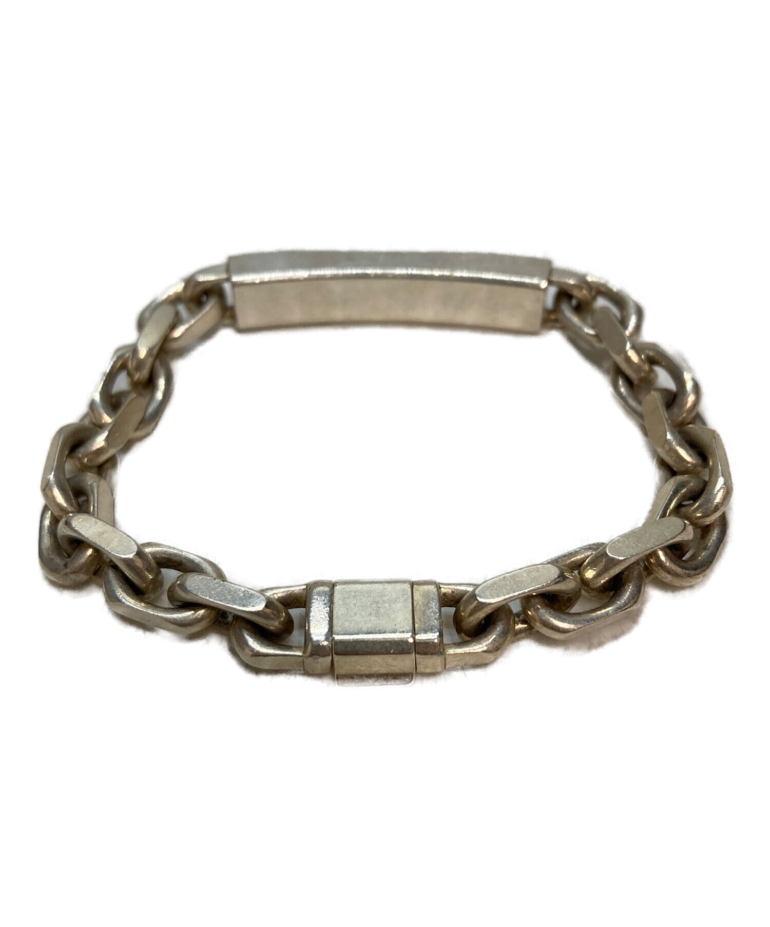 ティファニー 1837 メイカーズ ヘリテージ SV925　ブレスレット 中古・古着通販】Tiffany & Co. (ティファニー) 1837 メイカーズ ID