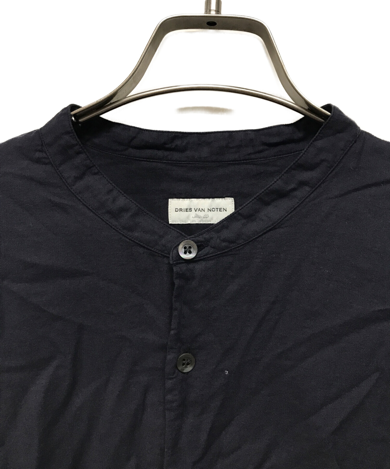 中古・古着通販】DRIES VAN NOTEN (ドリスヴァンノッテン) ノーカラー