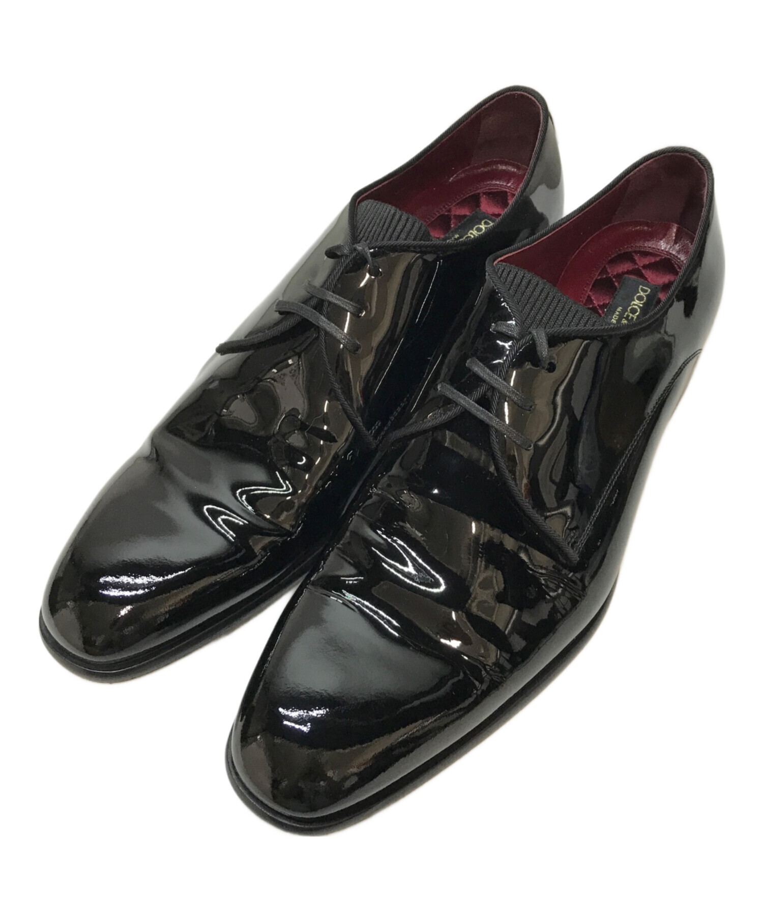 ドルチェ&ガッバーナ　パテントレザードレスシューズ 中古・古着通販】DOLCE & GABBANA (ドルチェ＆ガッバーナ) パテント