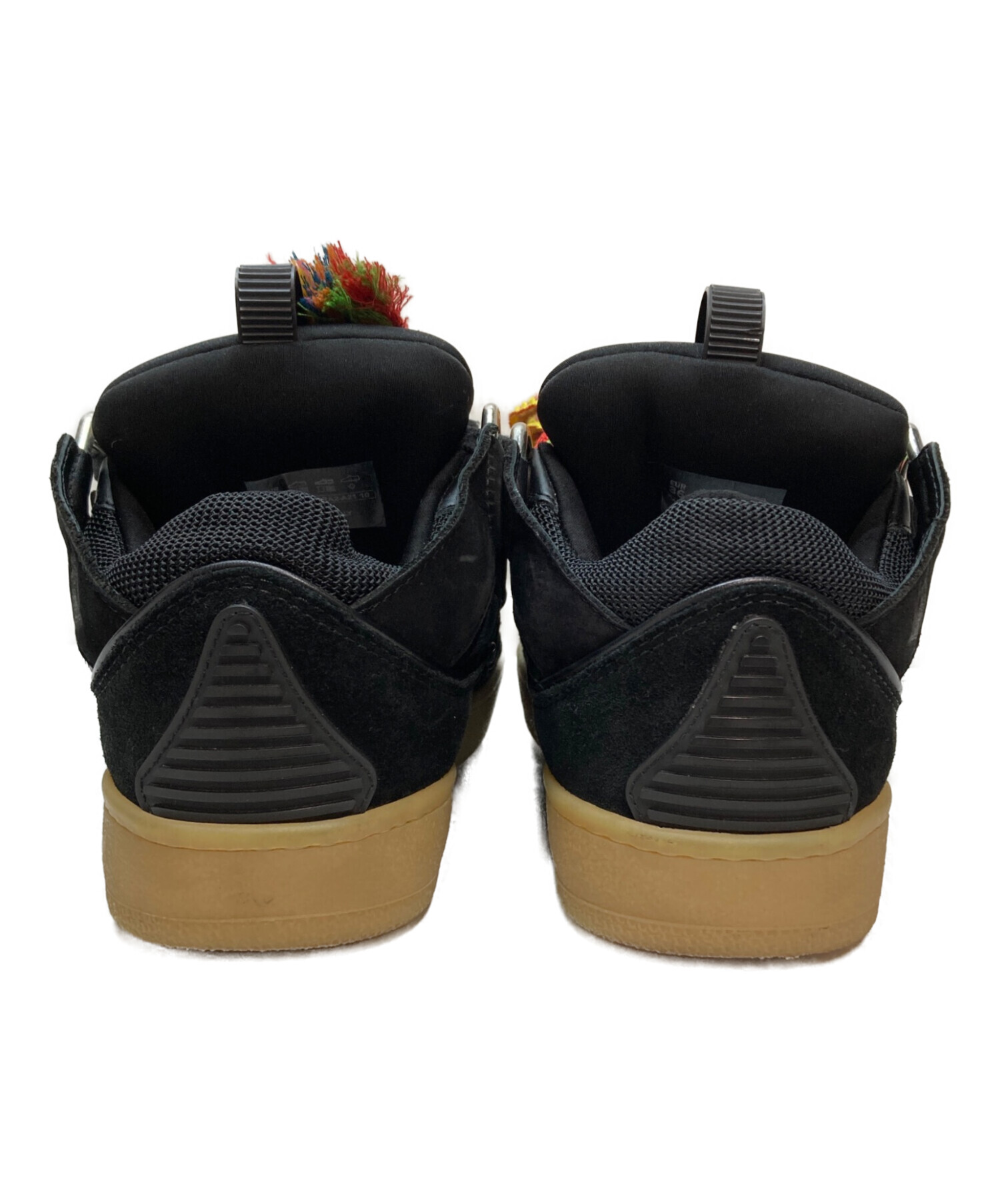 LANVIN カーブスニーカー ブラック 28cm 正規品 中古・古着通販】LANVIN (ランバン) Curb カーブ レースアップ