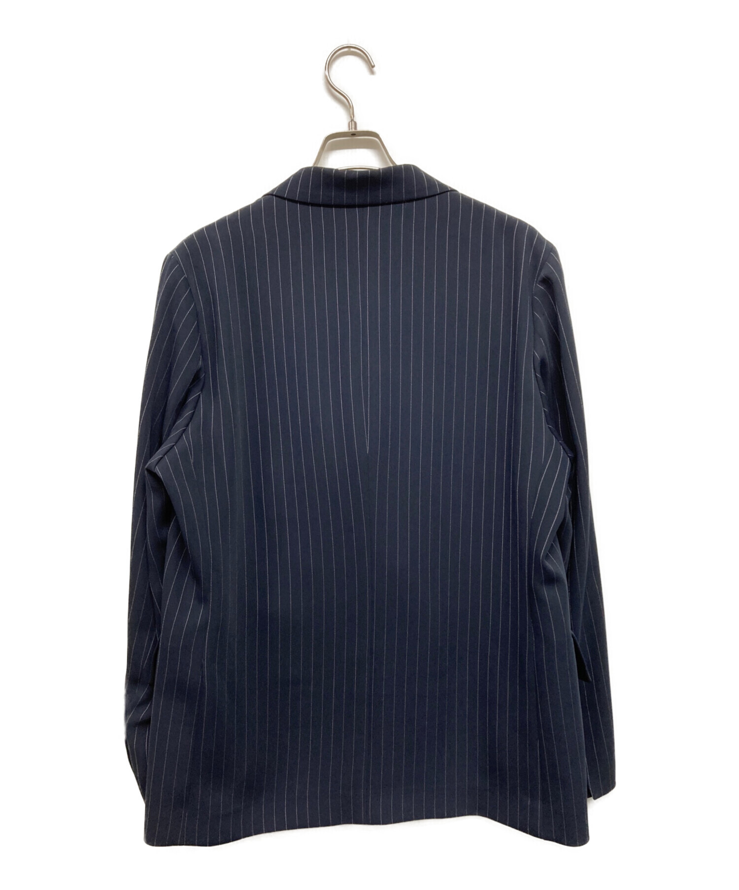 CULLNI/クルニ ストライプクロス テーラードジャケット 中古・古着通販】CULLNI (クルニ) Stripe Double Cloth Button Tab